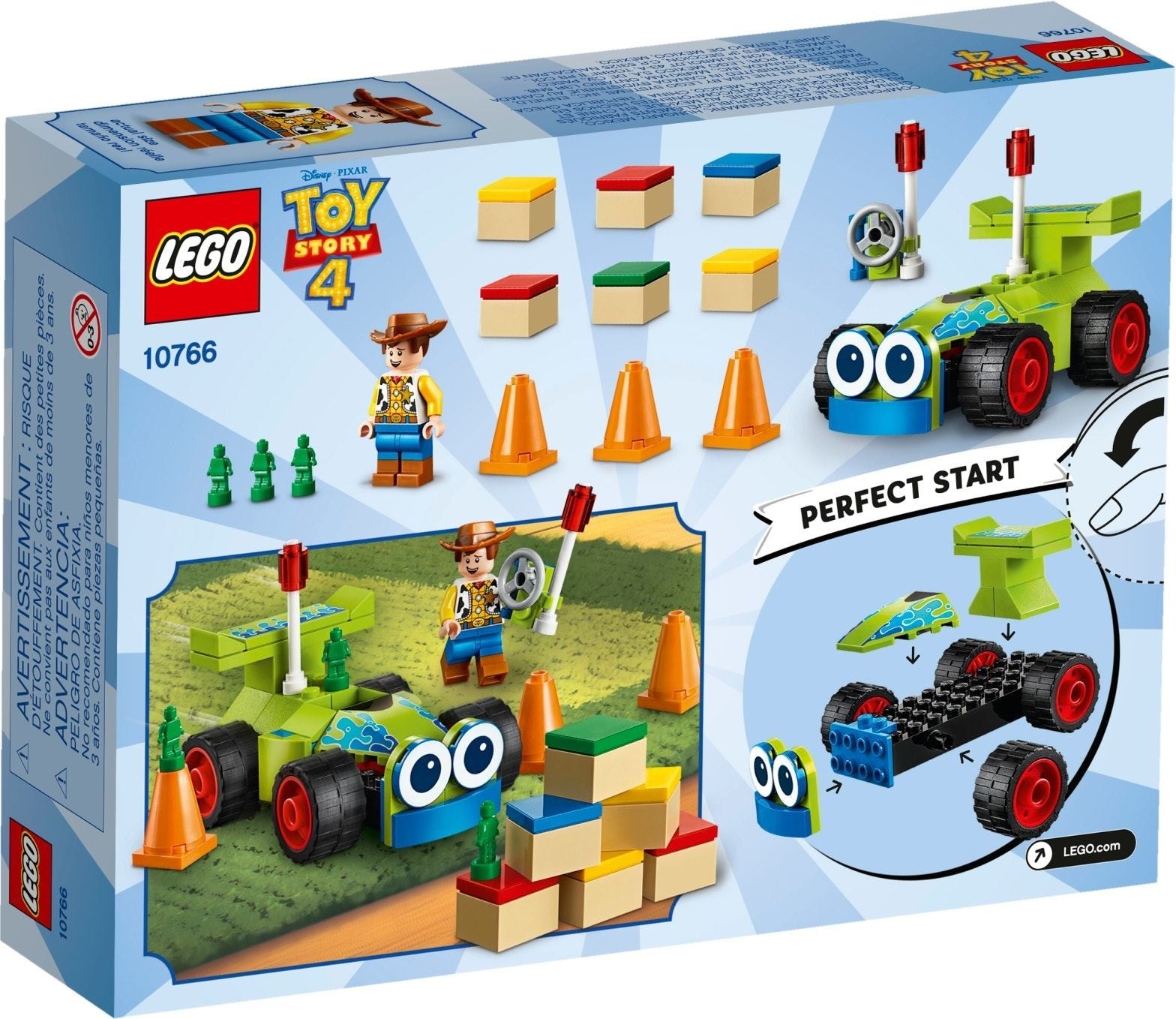 LEGO Disney Toy Story 4 Woody und Turbo 10766