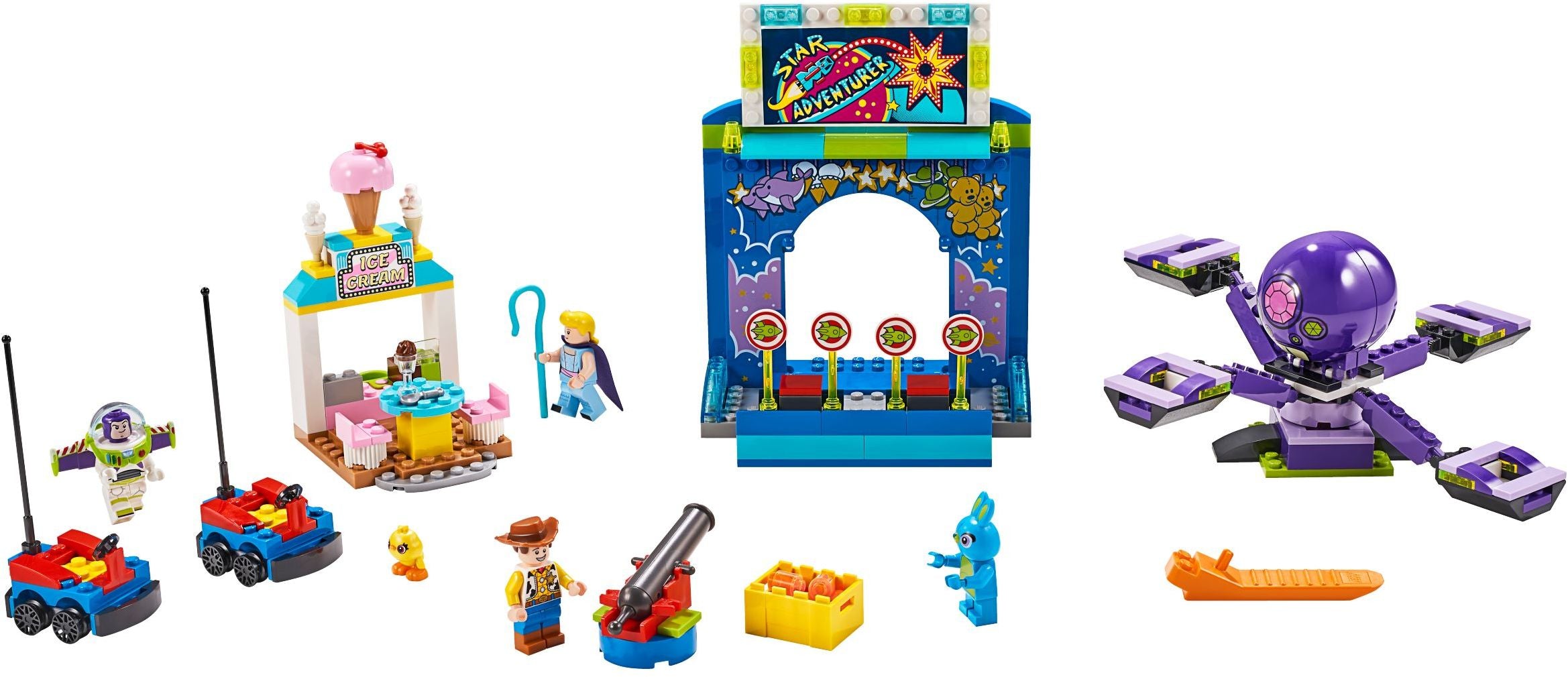 LEGO Disney Buzz & Woods Jahrmarktspass 10770