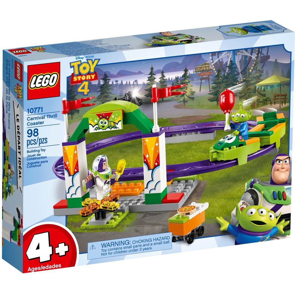 LEGO Disney Buzz wilde Achterbahnfahrt 10771