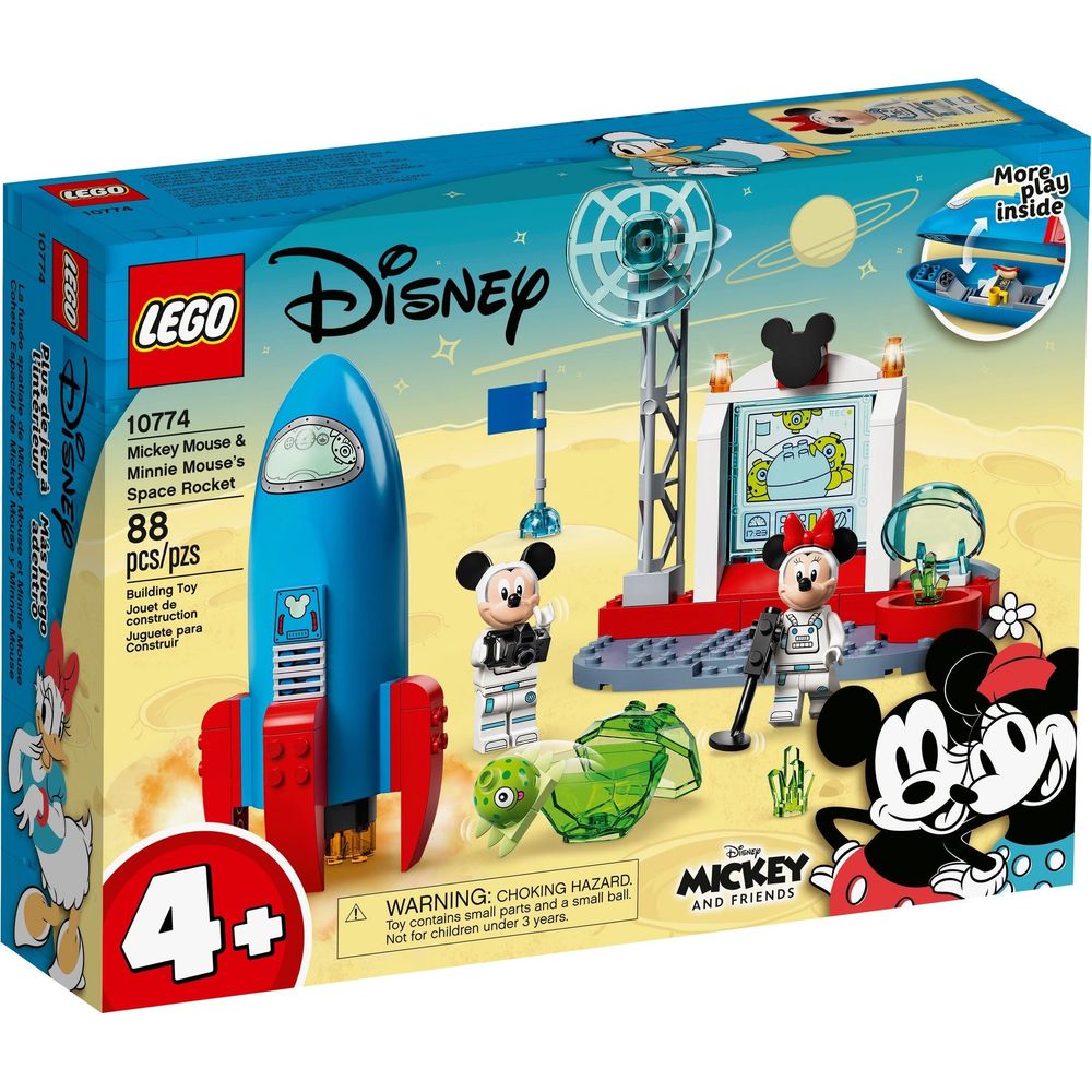 LEGO Disney Mickys und Minnies Weltraumrakete 10774