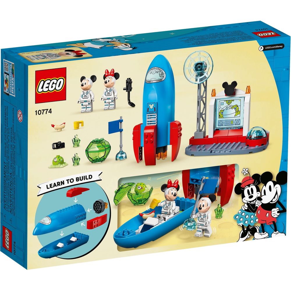 LEGO Disney Mickey et Minnies fusée spatiale 10774