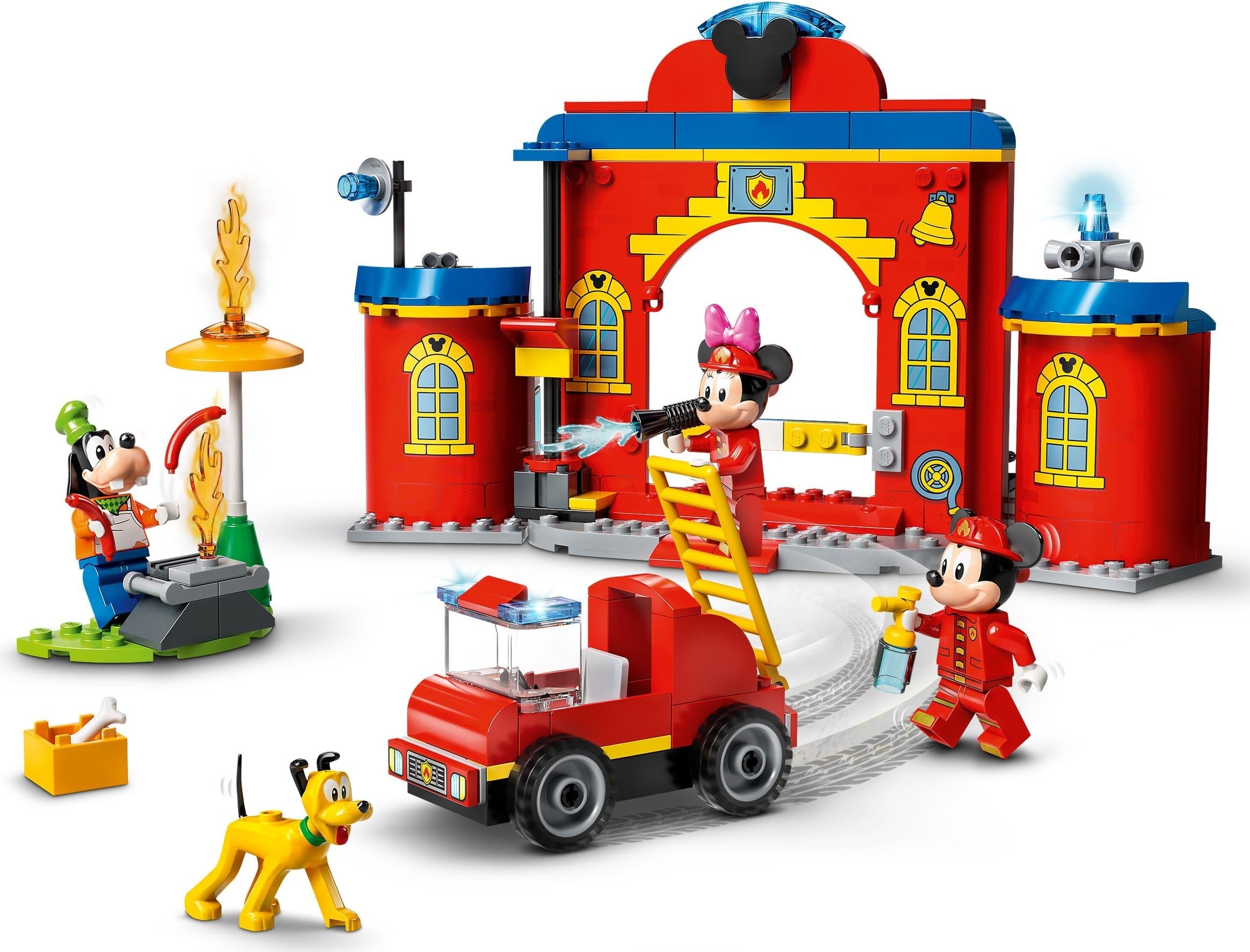 LEGO Disney Mickys Feuerwehrstation und Feuerwehrauto 10776
