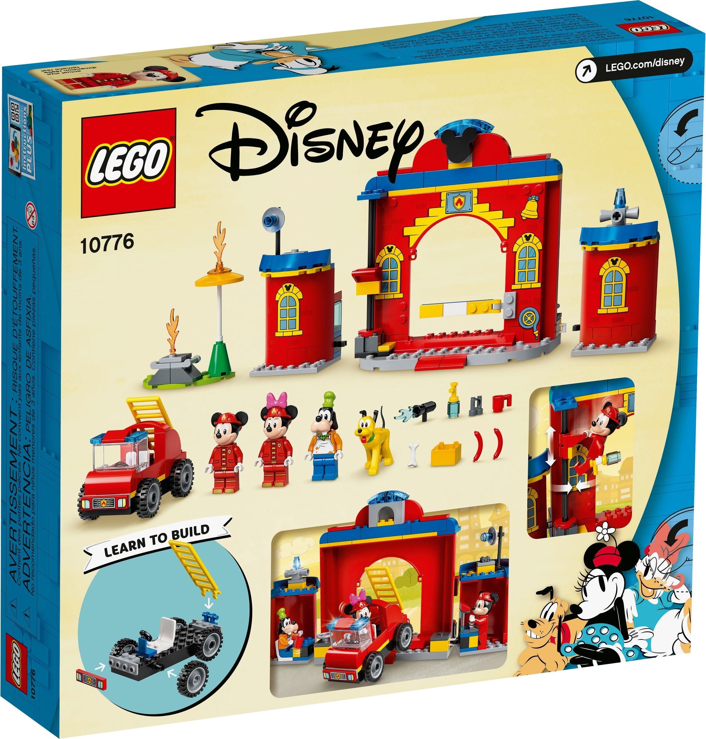 LEGO Disney Mickys Feuerwehrstation und Feuerwehrauto 10776