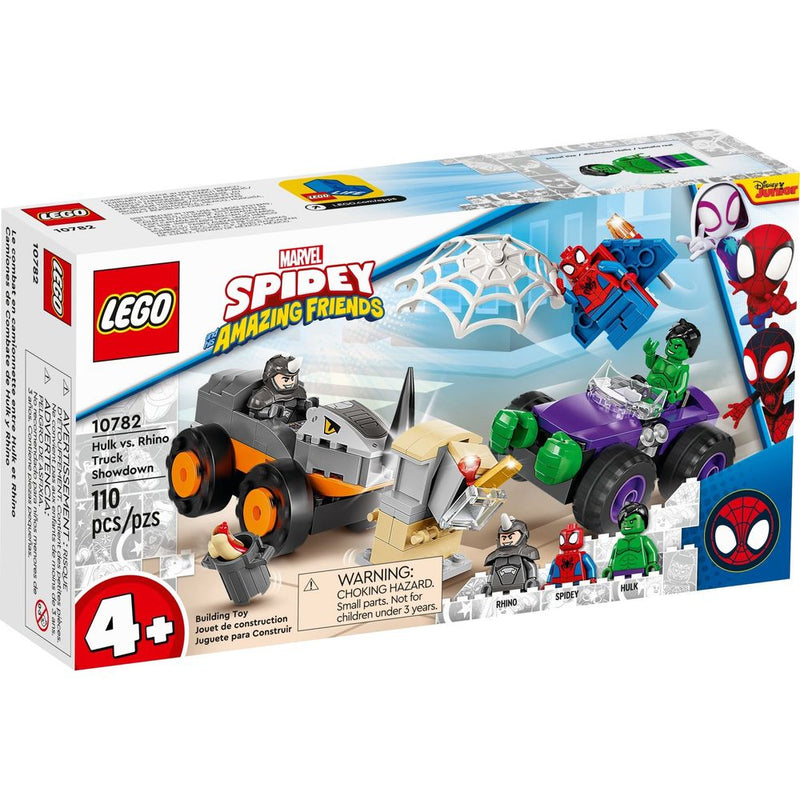 LEGO Marvel Super Heroes Hulks und Rhinos Truck-Duell 10782
