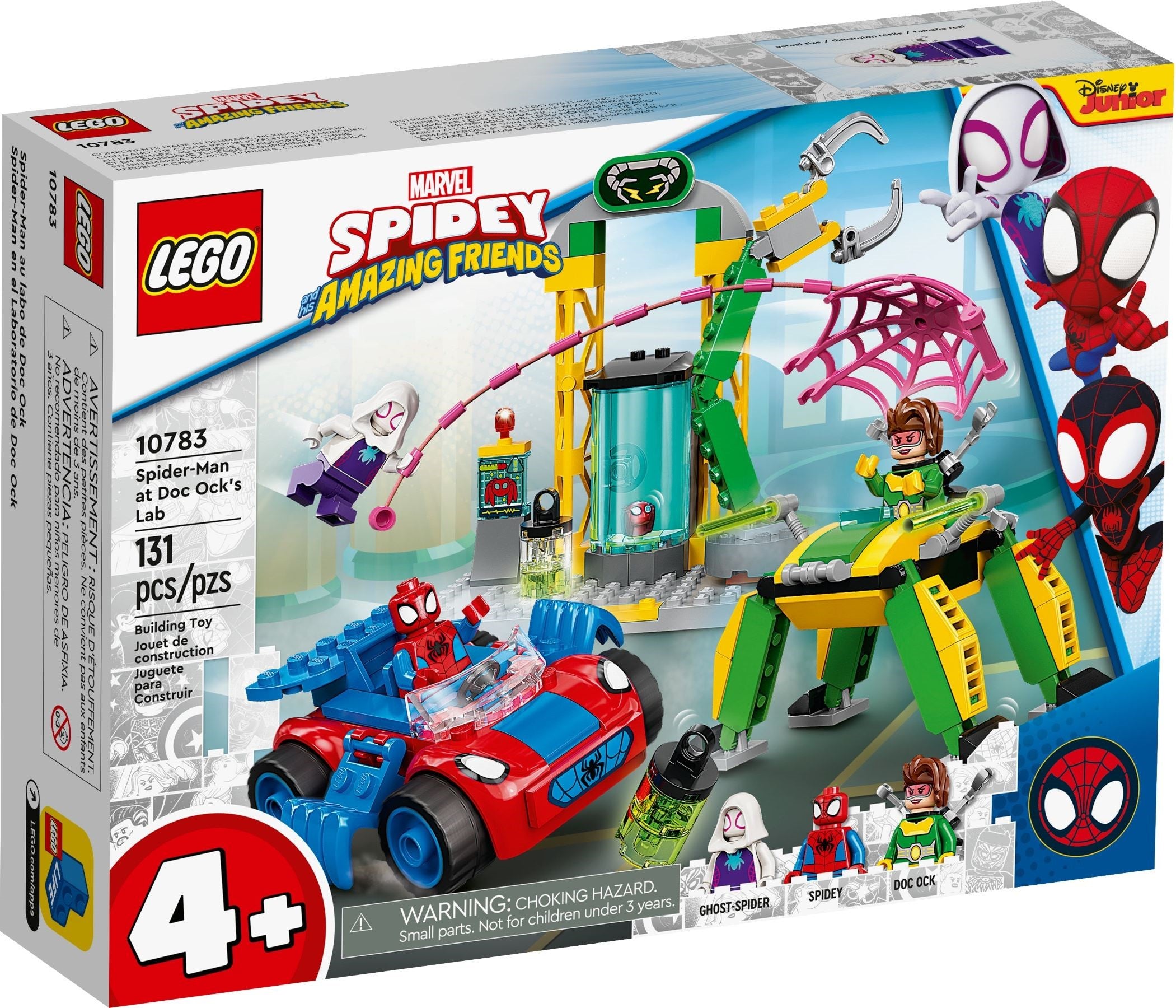 LEGO Marvel Spider-Man Spider-Man in Doc Ocks Labor 10783