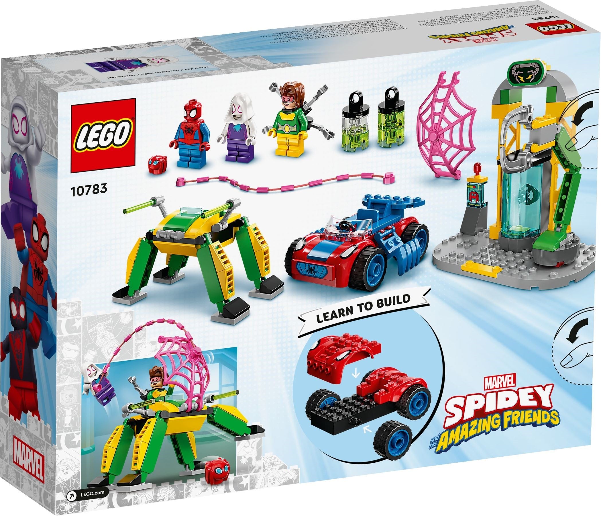 LEGO Marvel Spider-Man Spider-Man in Doc Ocks Labor 10783