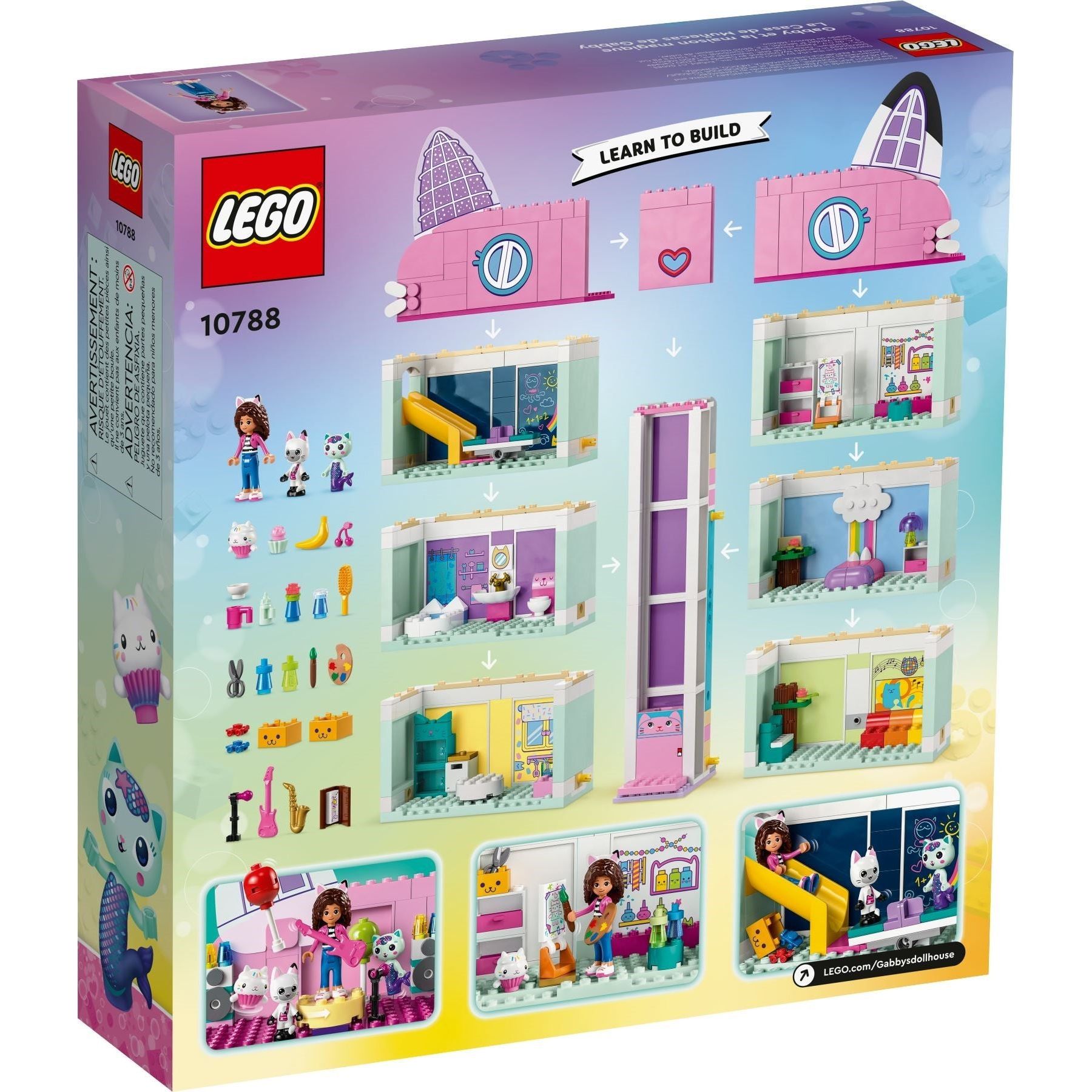 LEGO Gabby's Dollhouse Gabbys Puppenhaus  10788