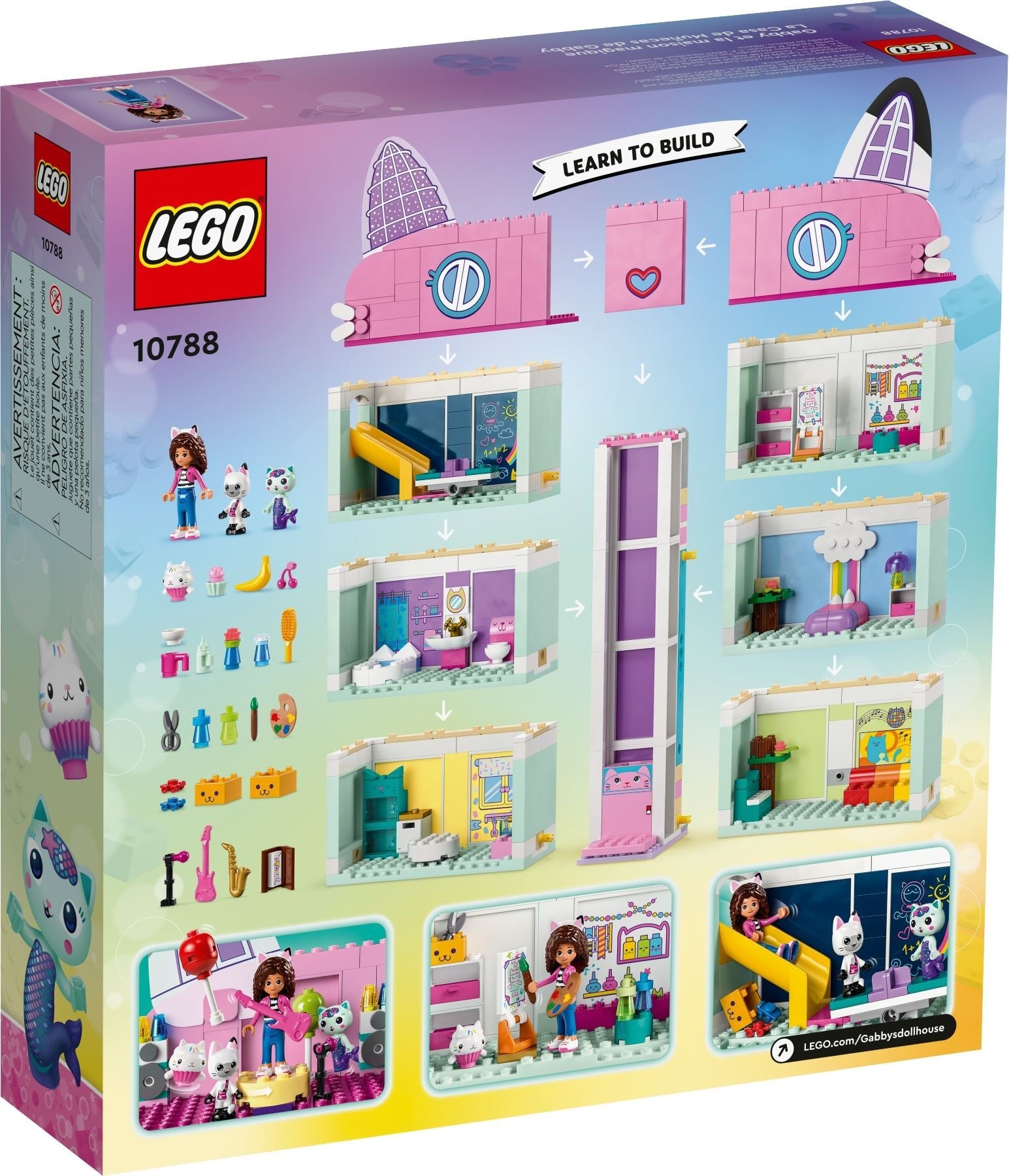 LEGO Gabby's Dollhouse Gabbys Puppenhaus  10788