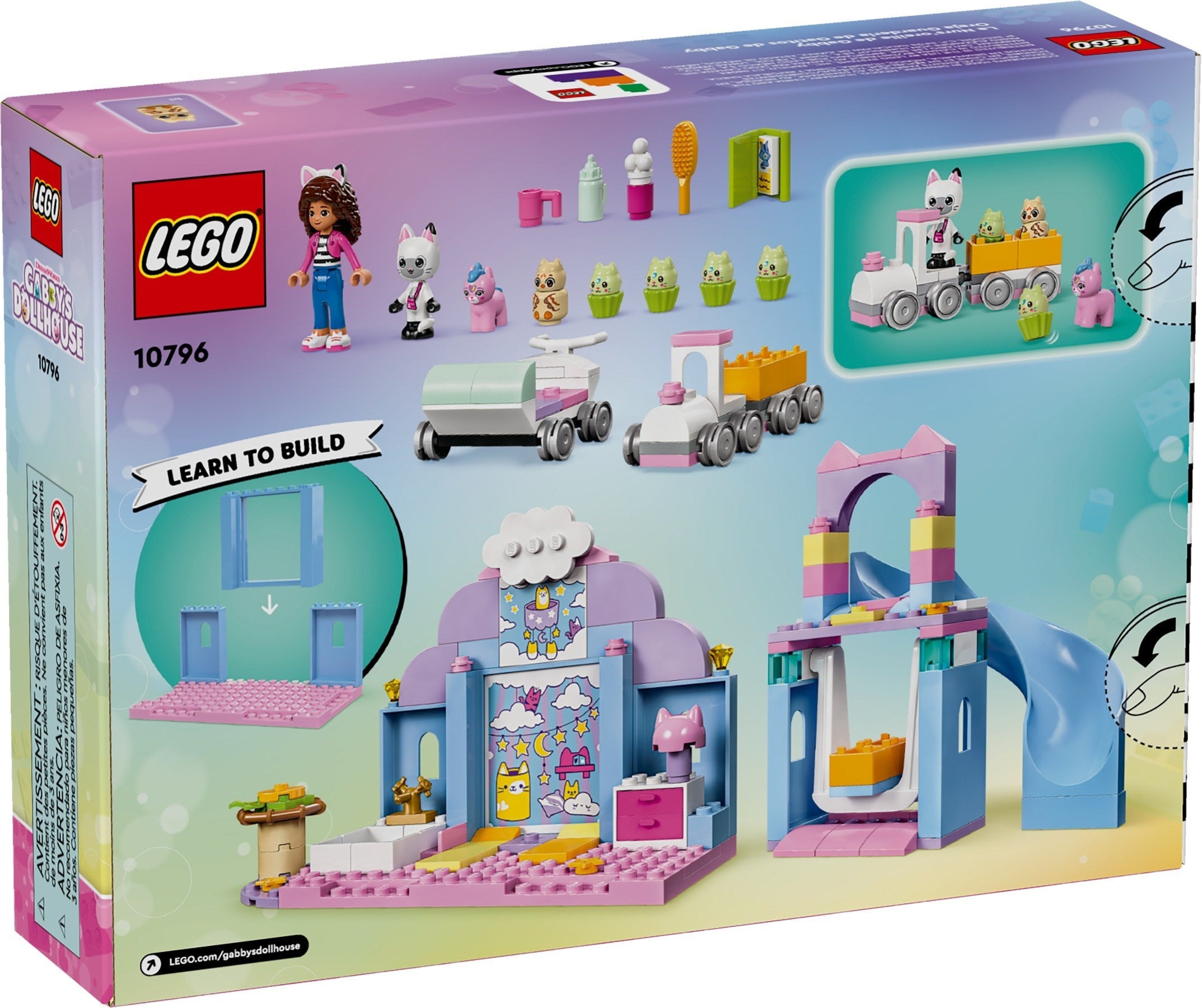 LEGO Gabby's Dollhouse Gabbys Kätzchen Öhrchen 10796