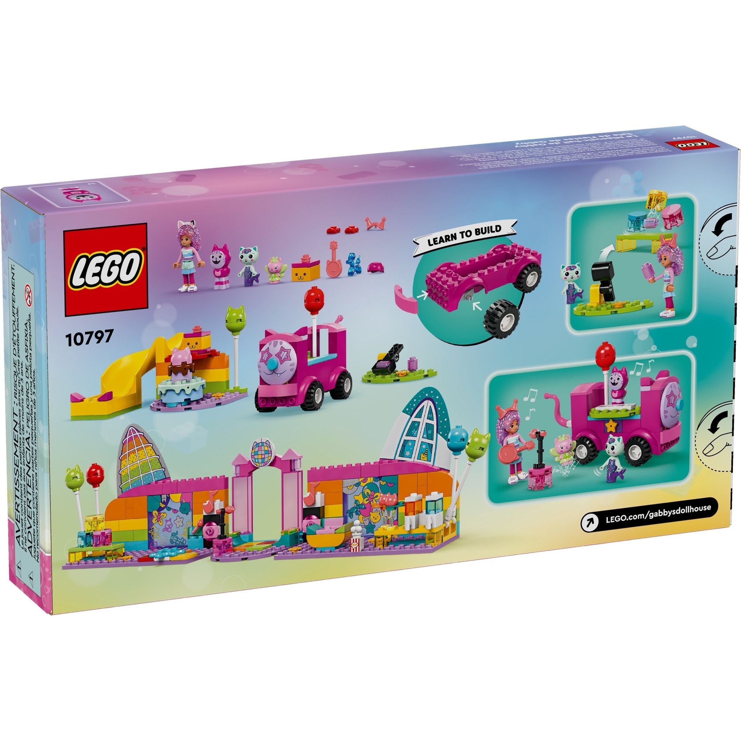 LEGO Gabby's Dollhouse Gabbys Partyraum 10797