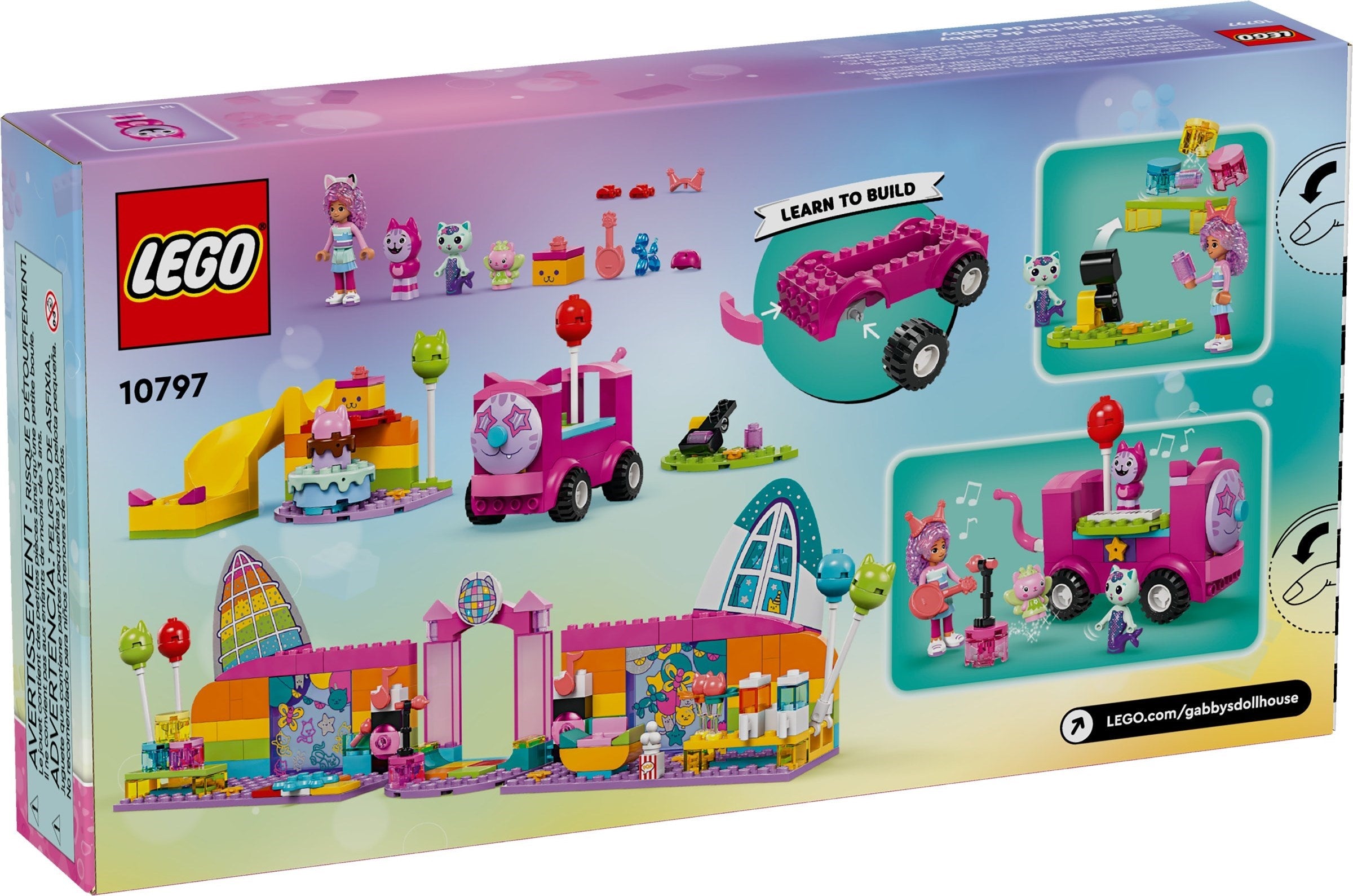 LEGO Gabby's Dollhouse Gabbys Partyraum 10797
