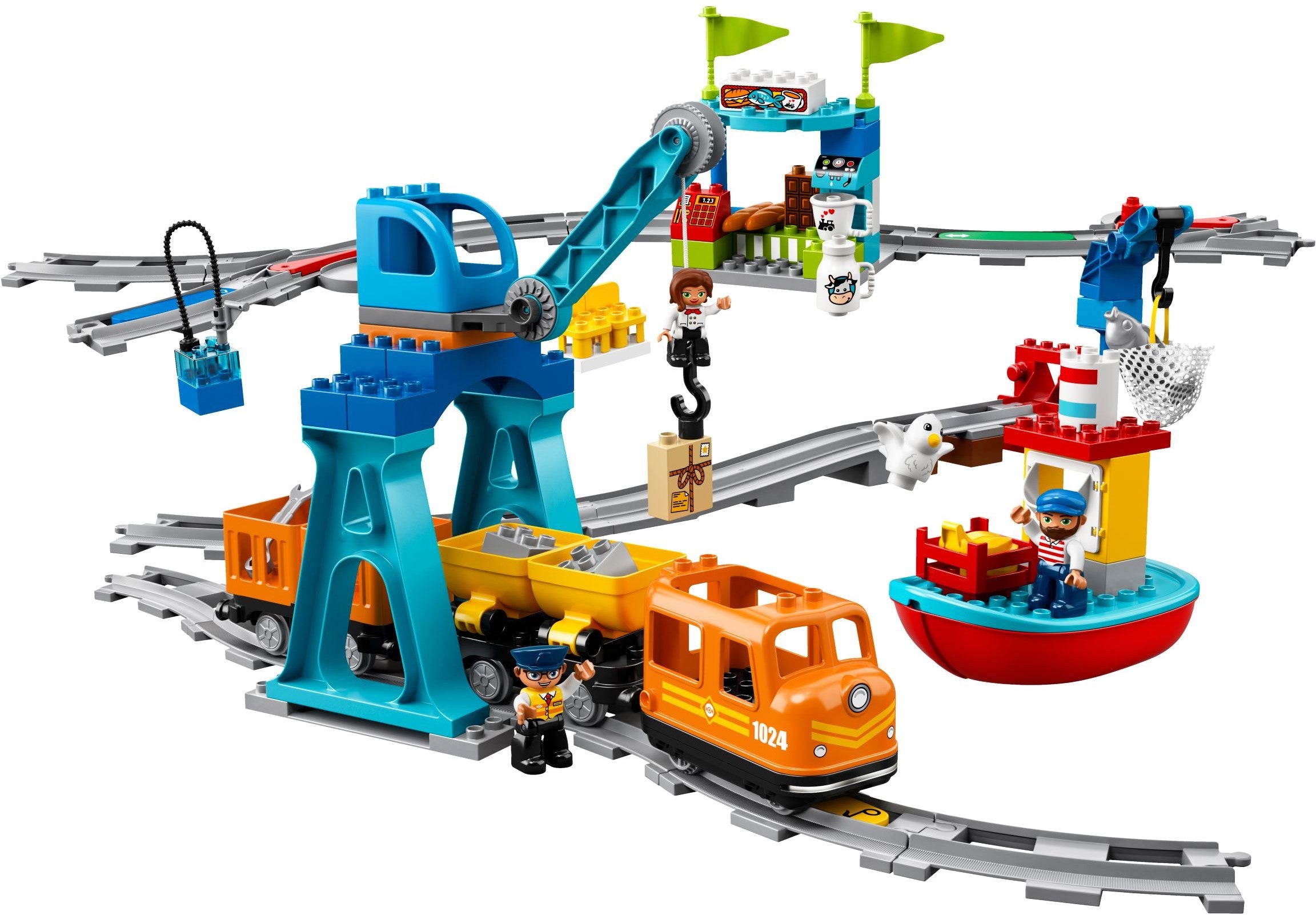 <transcy>LEGO DUPLO train de marchandises 10875</transcy>