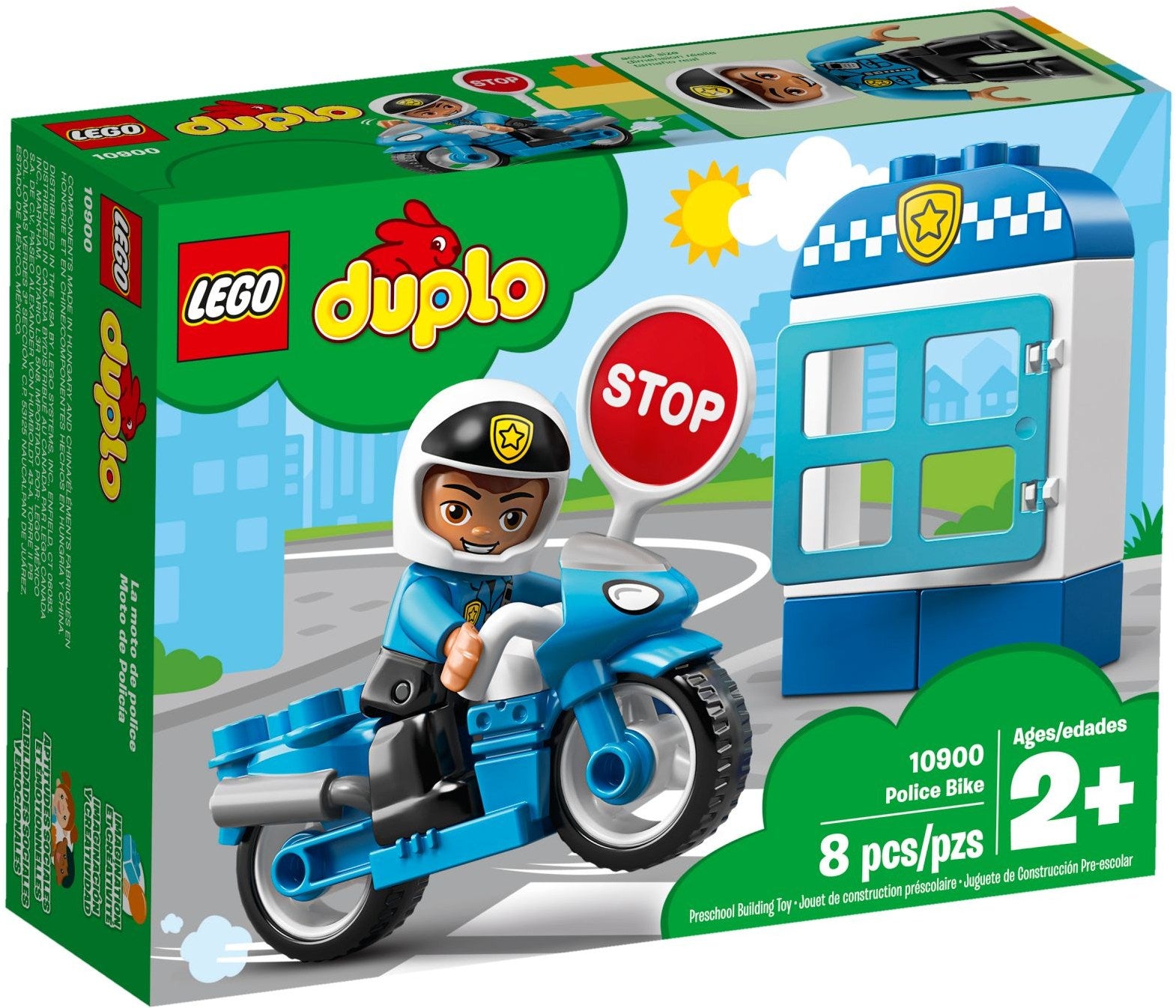 LEGO DUPLO Polizeimotorrad 10900