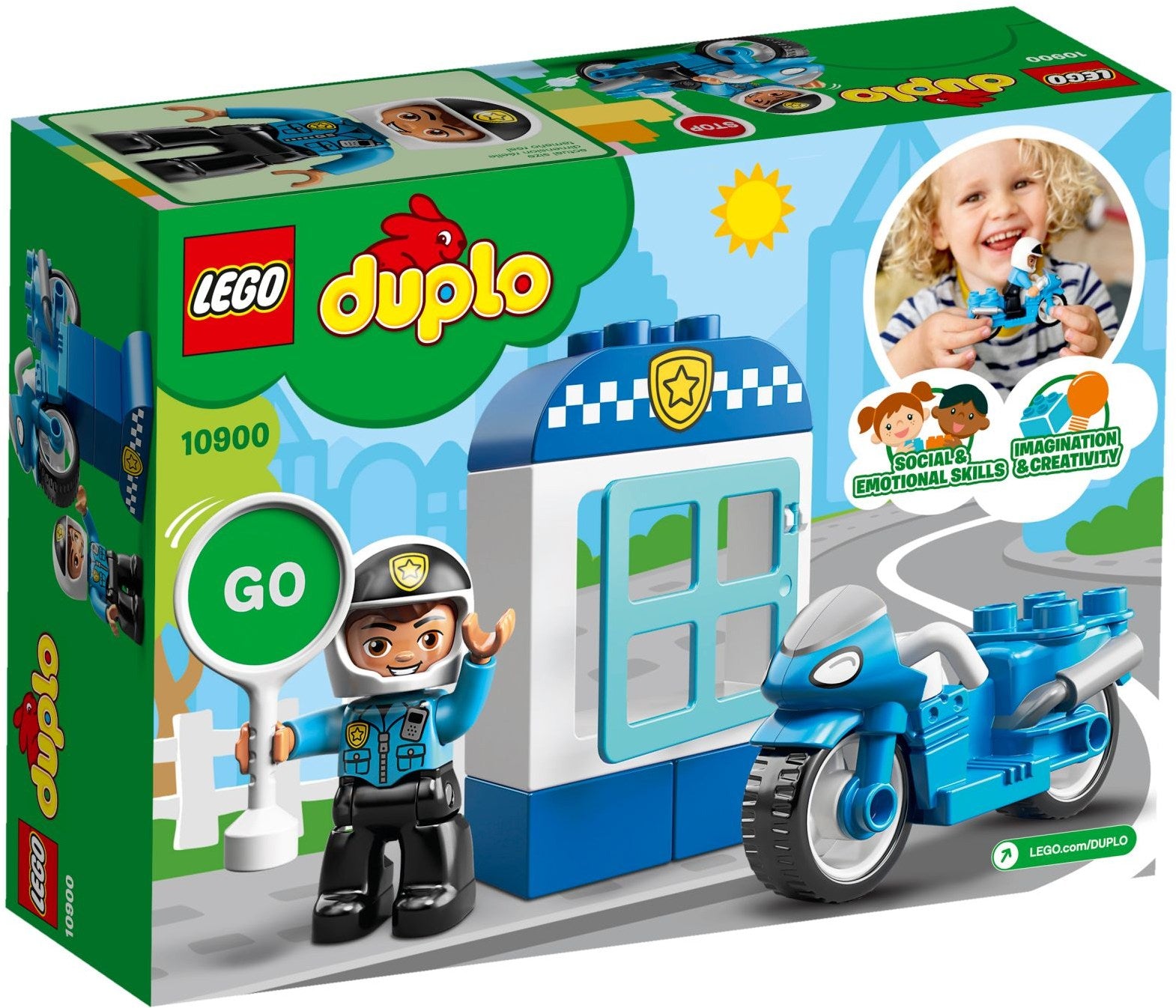 LEGO DUPLO Polizeimotorrad 10900