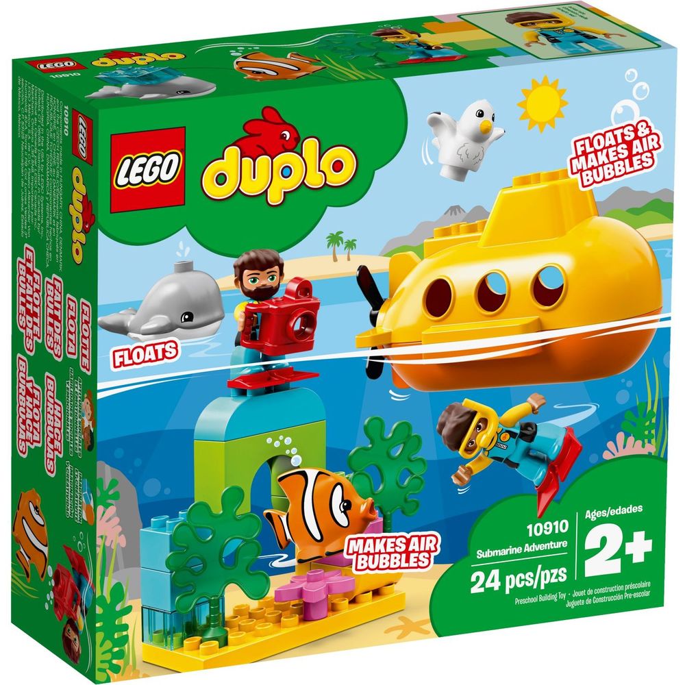 LEGO DUPLO L'aventure sous-marine 10910