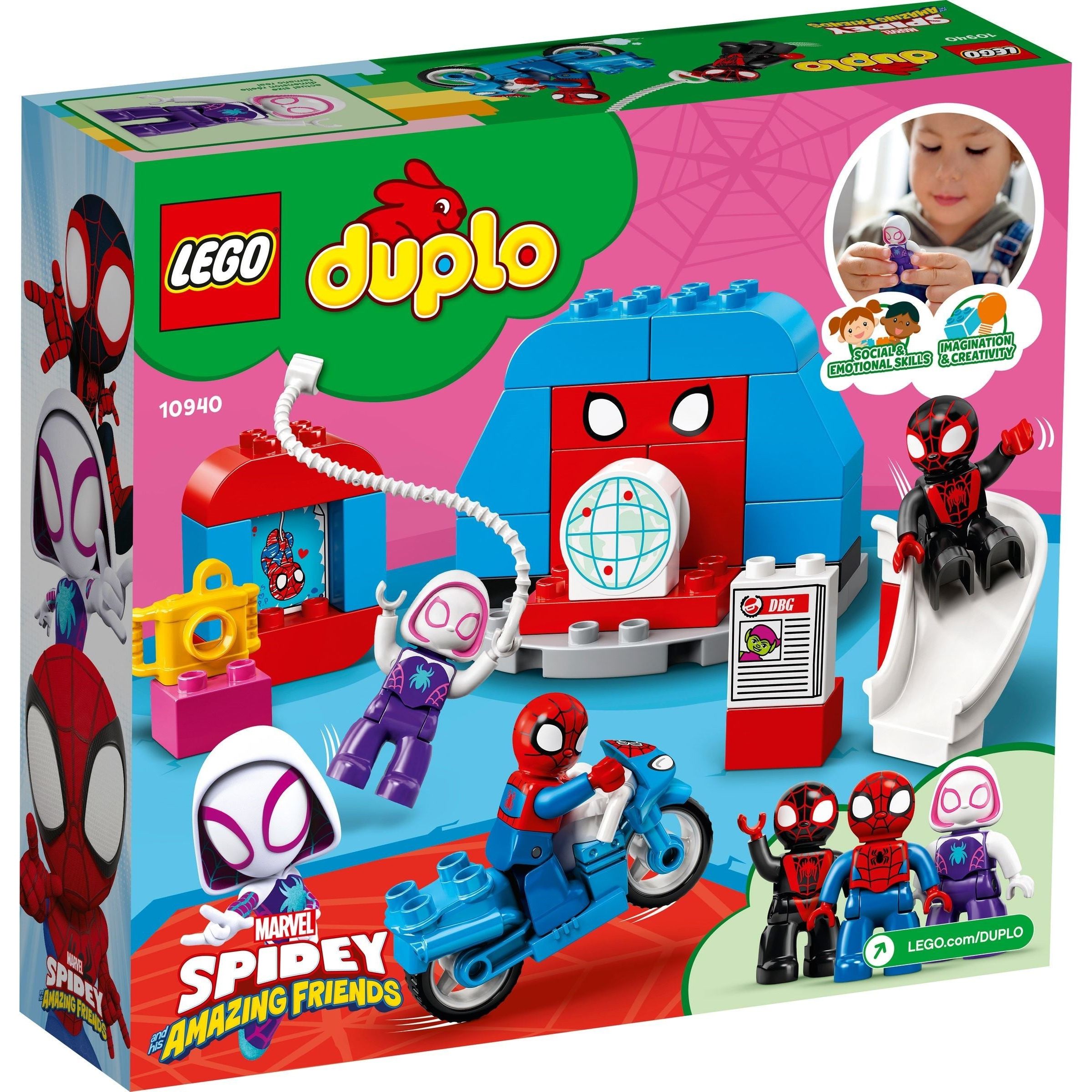 Le quartier général de LEGO DUPLO Spider-Man 10940