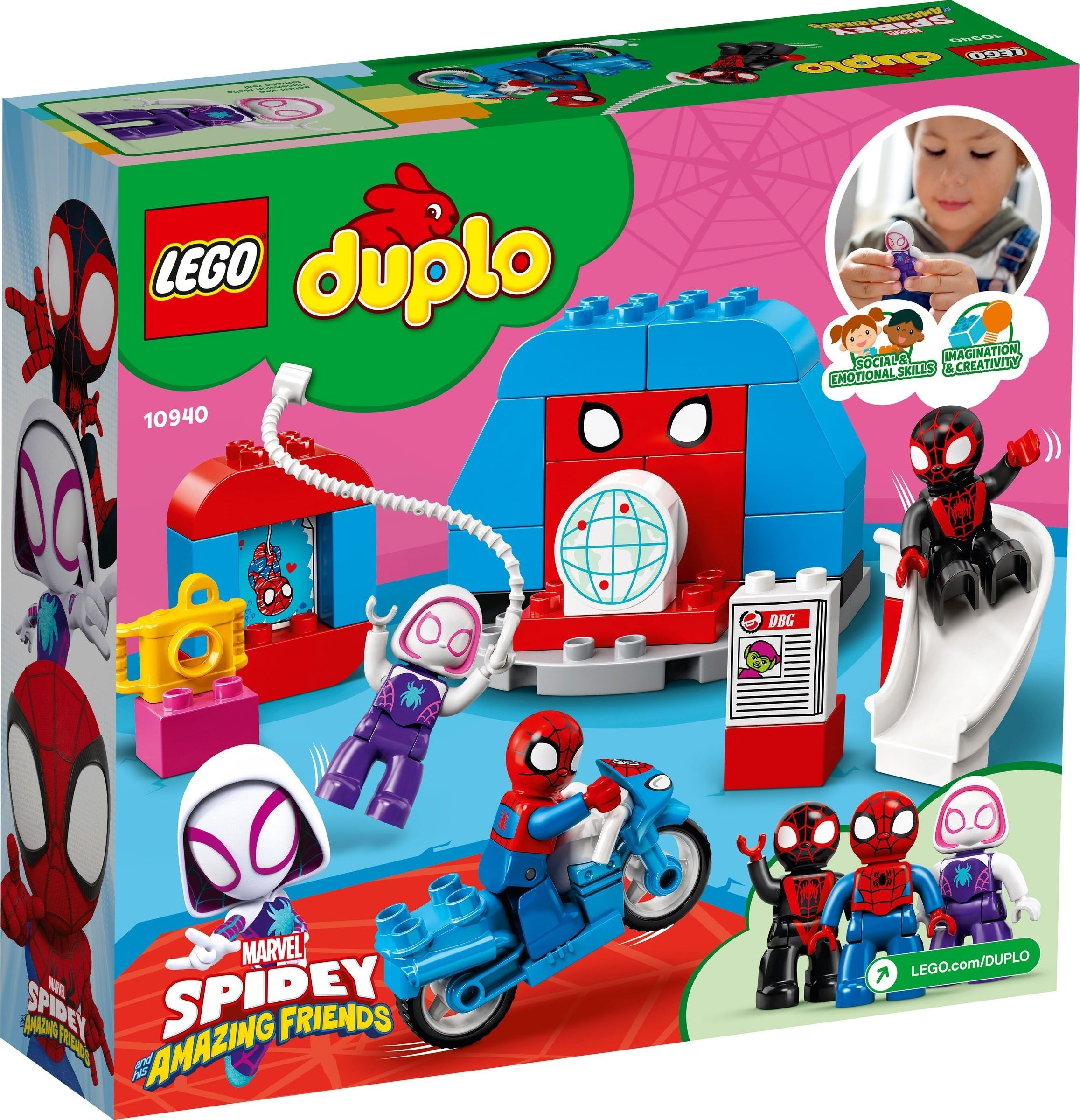 LEGO DUPLO Spider-Mans Hauptquartier 10940