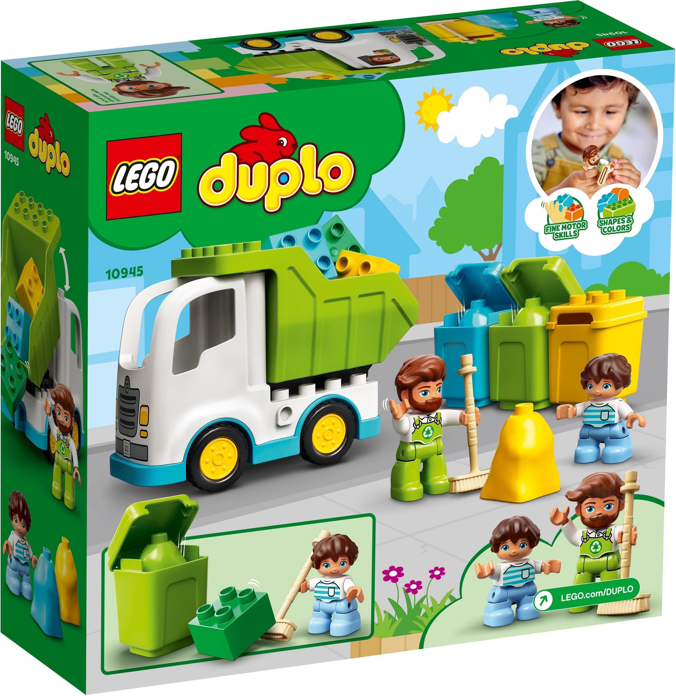 LEGO DUPLO Müllabfuhr und Wertstoffhof 10945