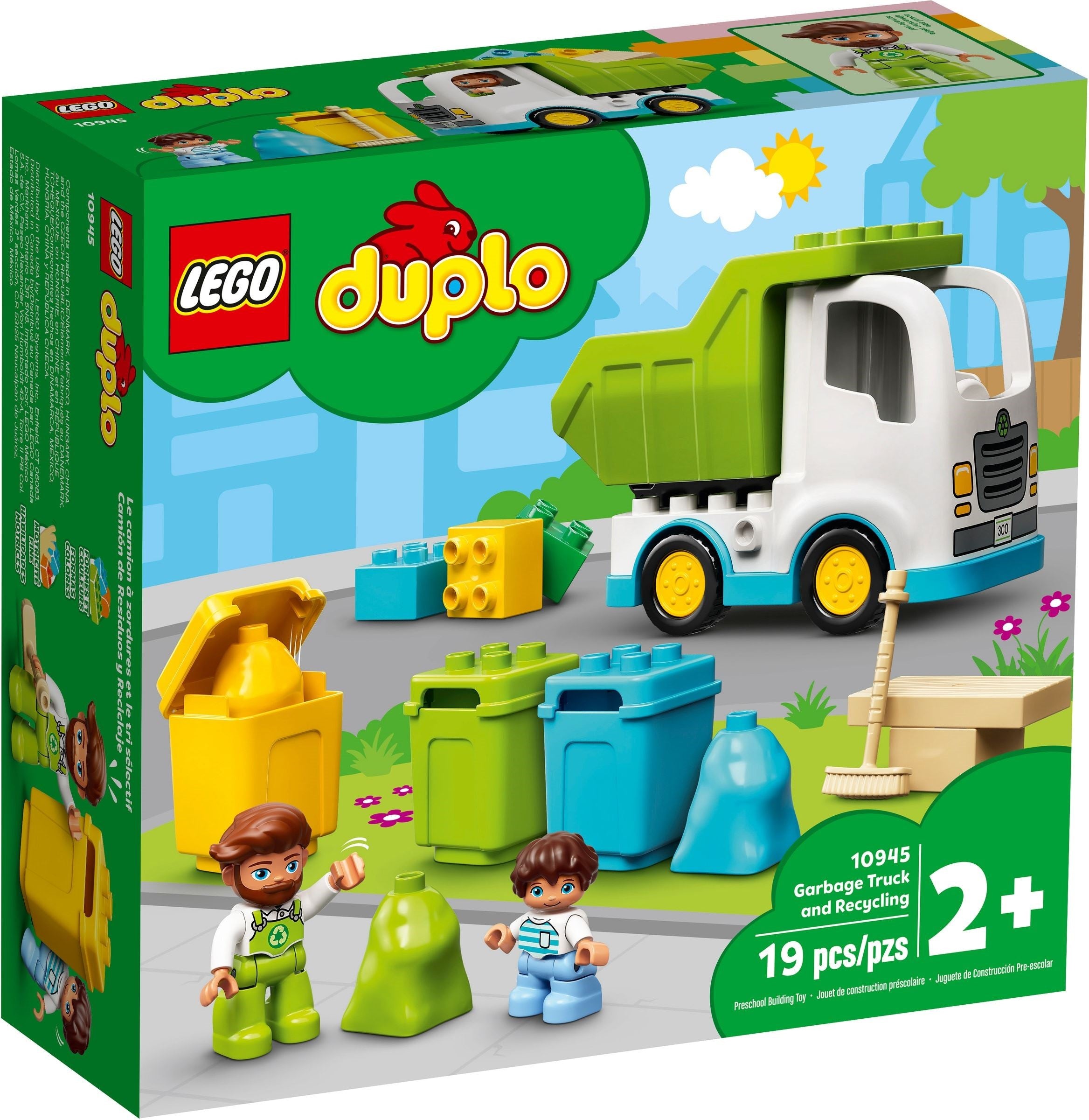 LEGO DUPLO Müllabfuhr und Wertstoffhof 10945