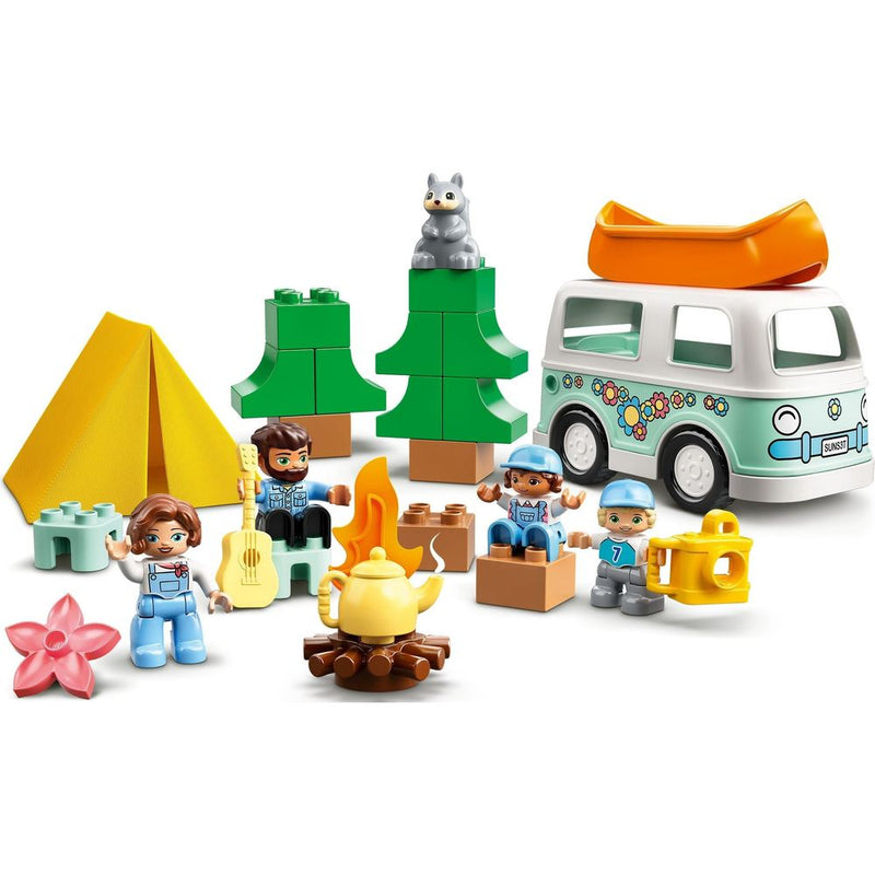 LEGO DUPLO Familienabenteuer mit Campingbus 10946