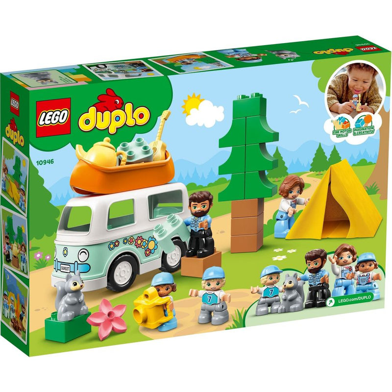 LEGO DUPLO Familienabenteuer mit Campingbus 10946