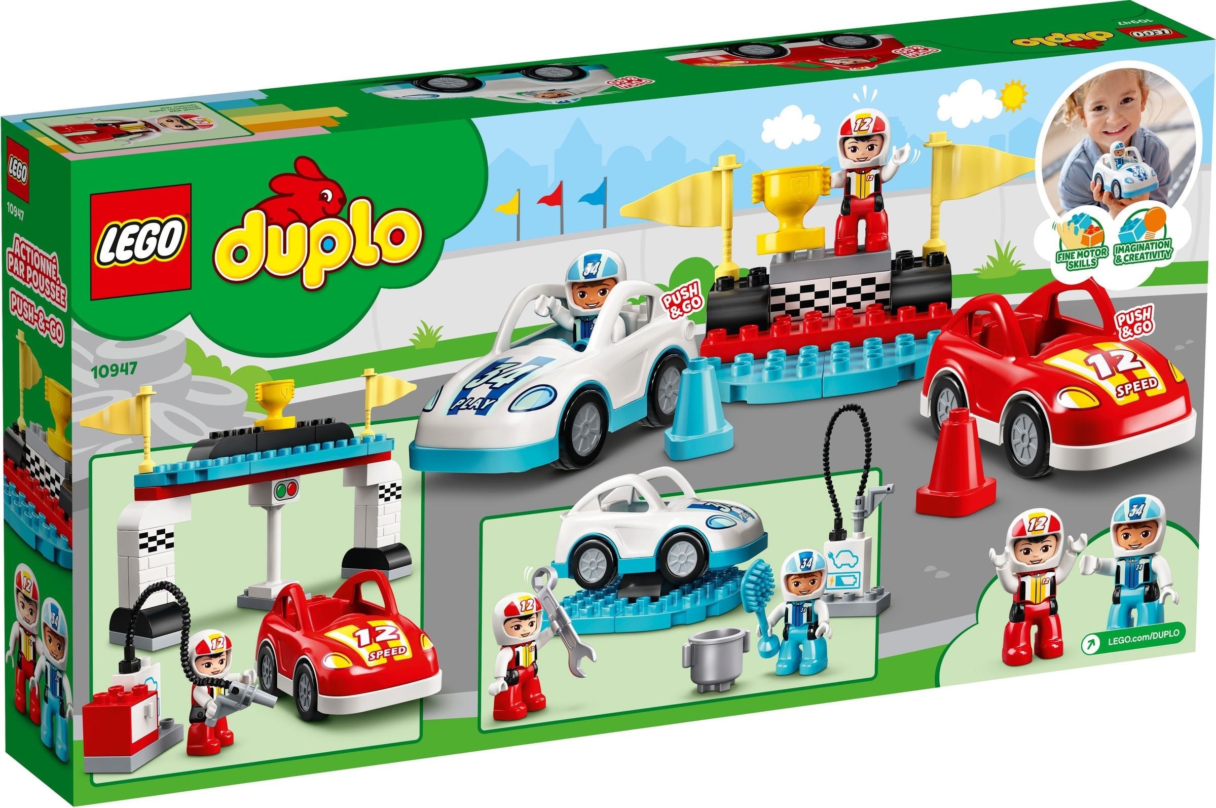 LEGO DUPLO Rennwagen 10947