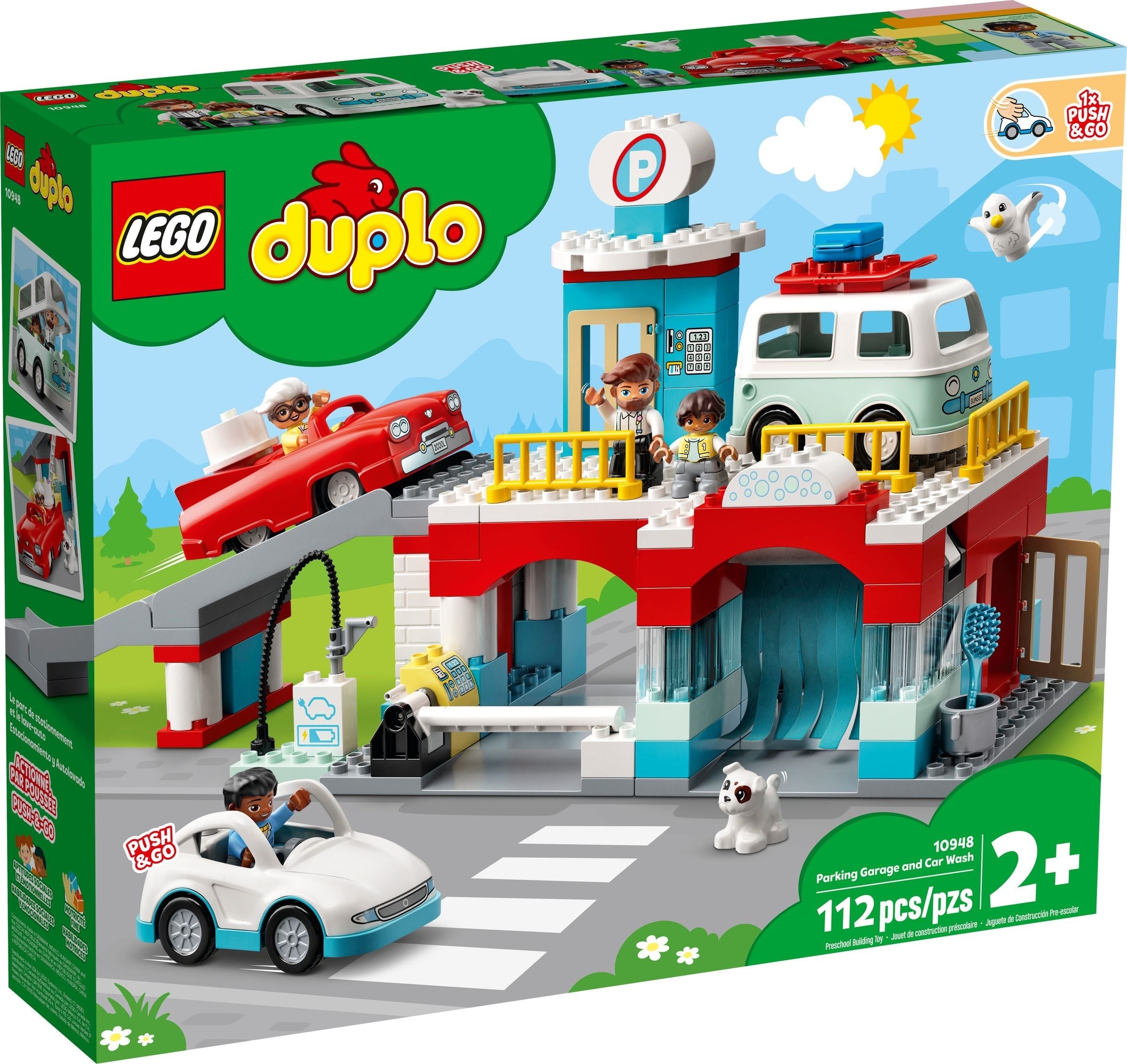 LEGO DUPLO Parkhaus mit Autowaschanlage 10948