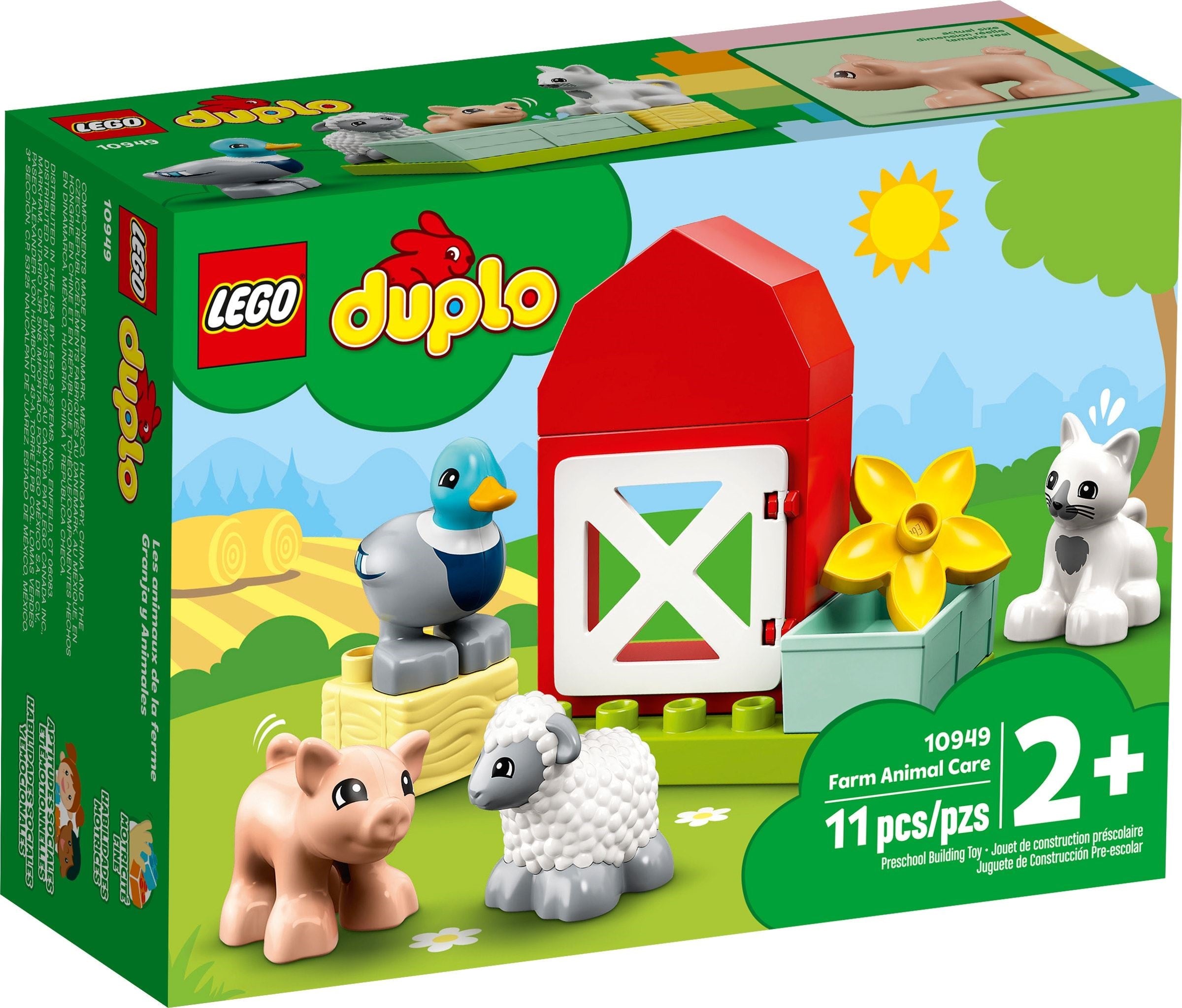 LEGO DUPLO Tierpflege auf dem Bauernhof 10949
