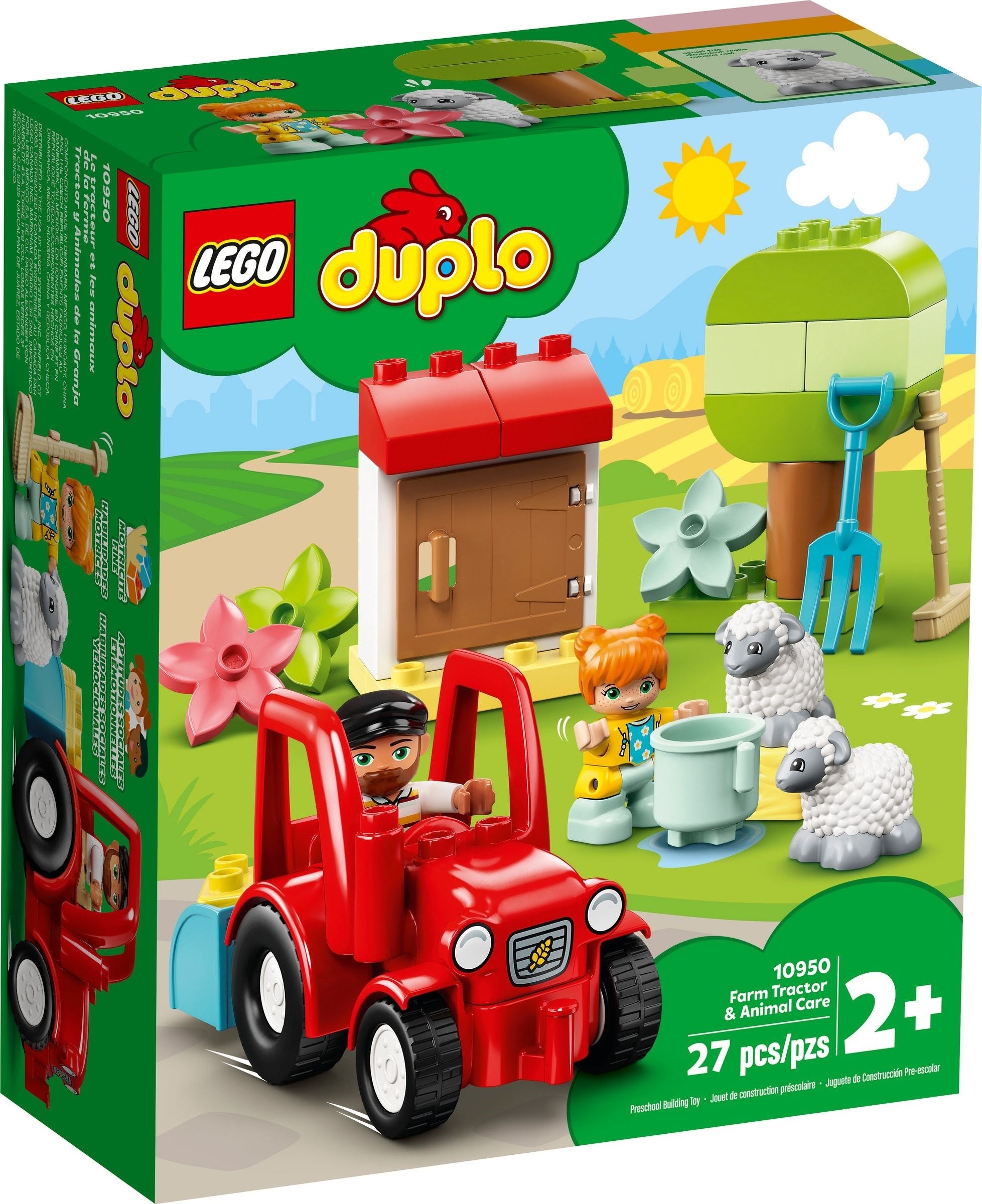 LEGO DUPLO Traktor und Tierpflege 10950