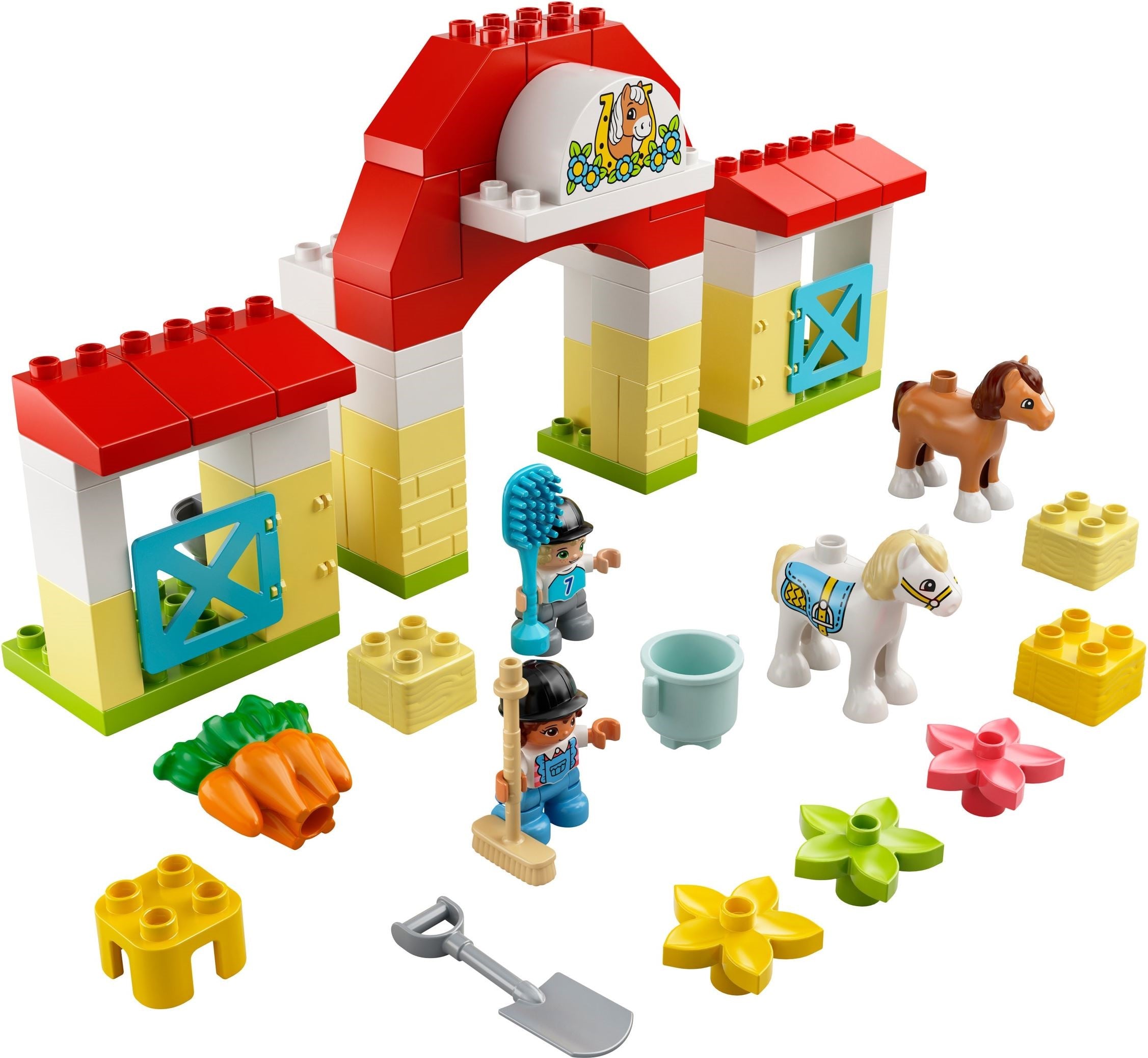 <transcy>LEGO DUPLO Écurie et soins aux poneys 10951</transcy>