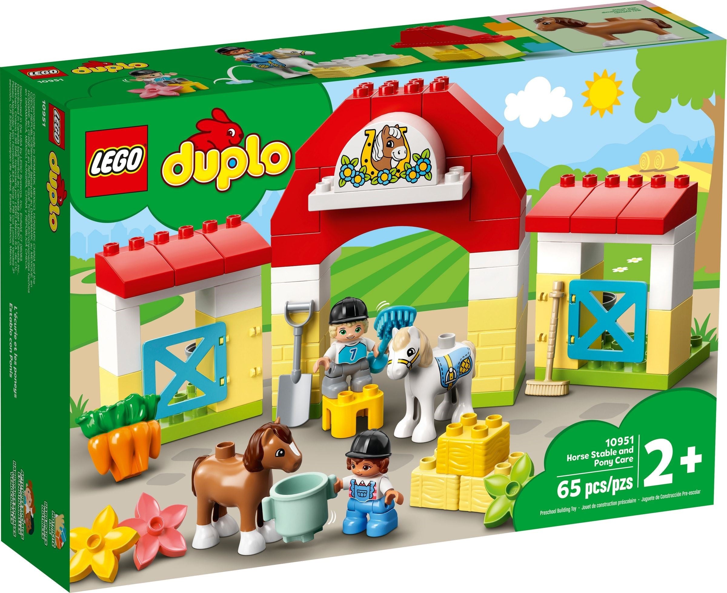 LEGO DUPLO Pferdestall und Ponypflege 10951