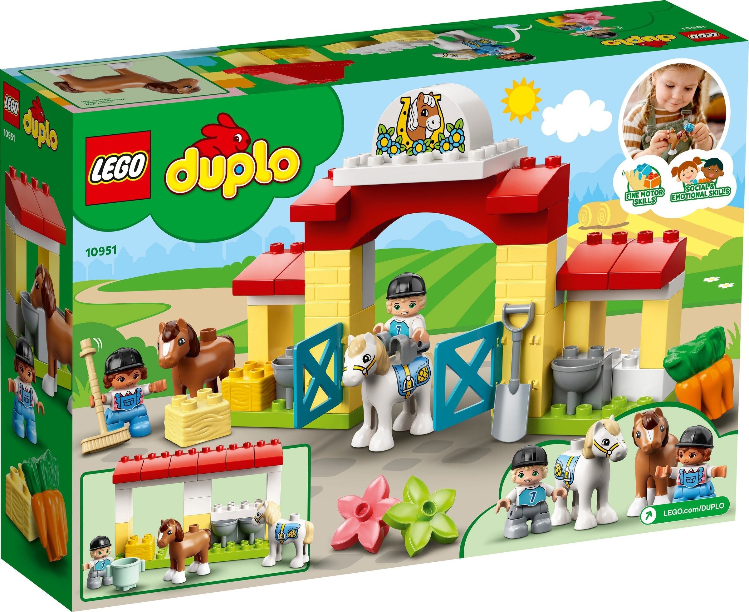 LEGO DUPLO Pferdestall und Ponypflege 10951