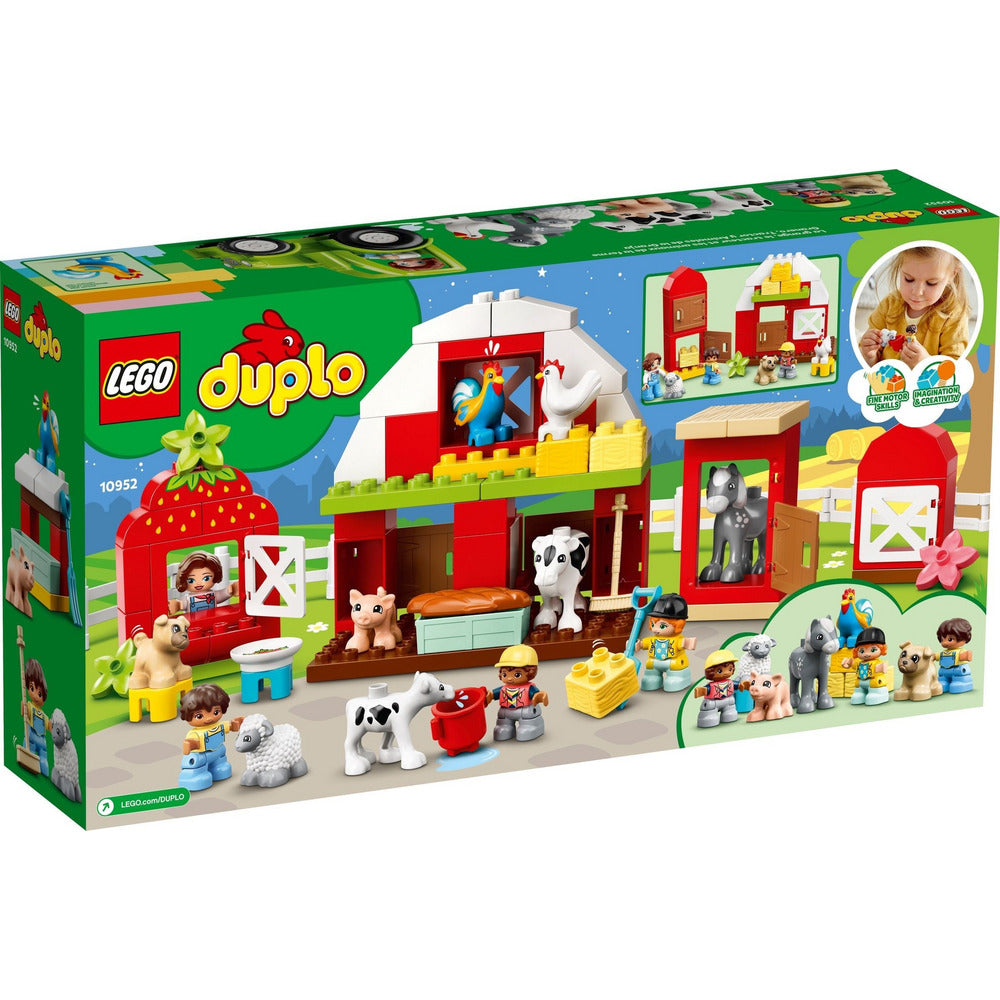 LEGO DUPLO Tracteur de grange et soins aux animaux 10952