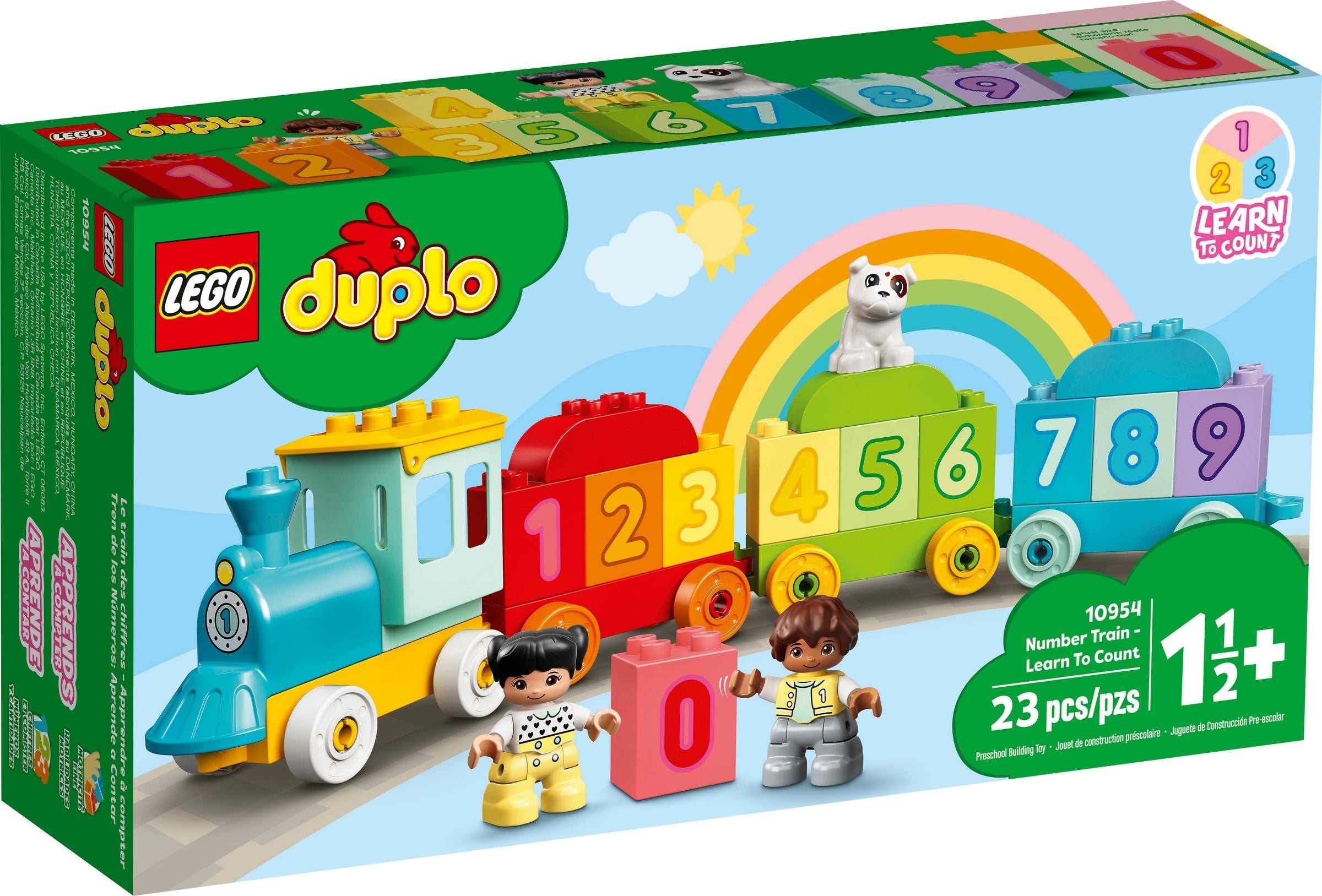 LEGO DUPLO Zahlenzug – Zählen lernen 10954