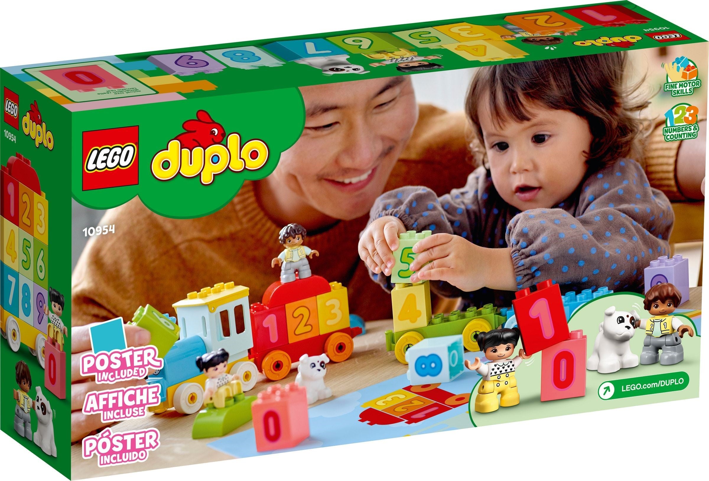 LEGO DUPLO Zahlenzug – Zählen lernen 10954