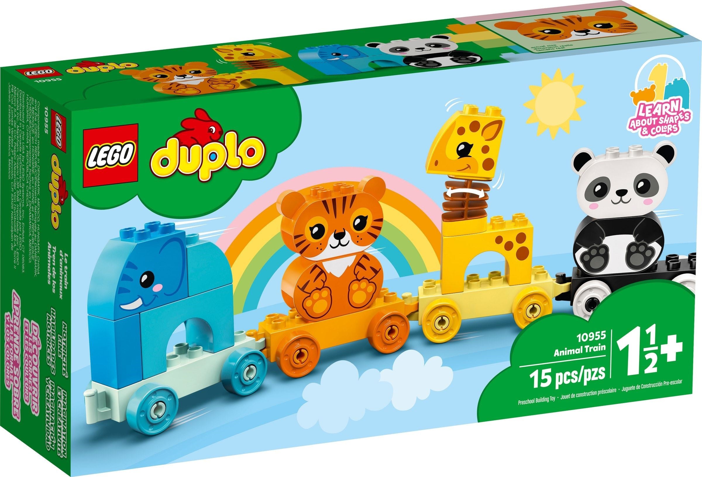 LEGO DUPLO Mein erster Tierzug 10955