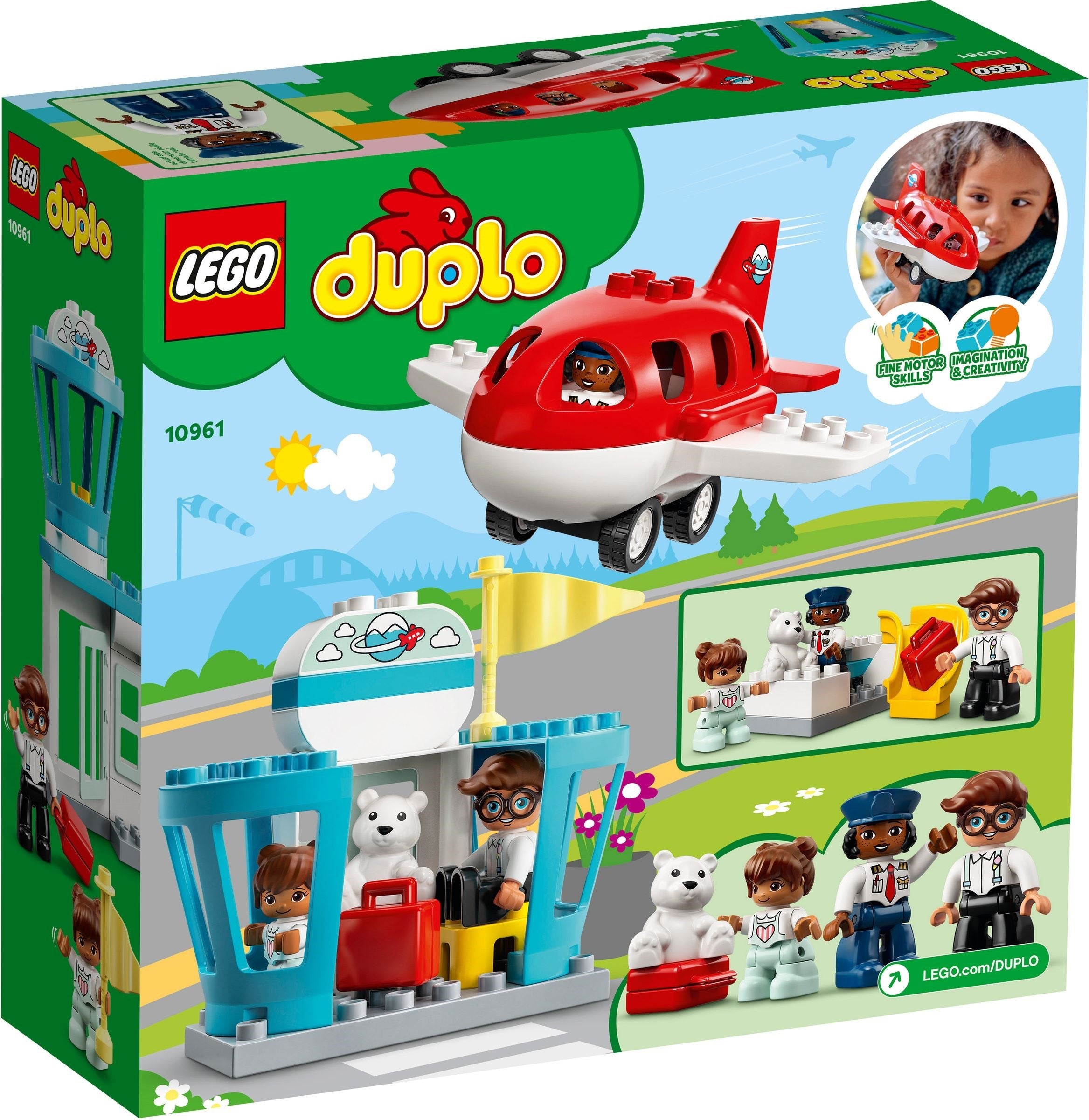 LEGO DUPLO Flugzeug und Flughafen 10961