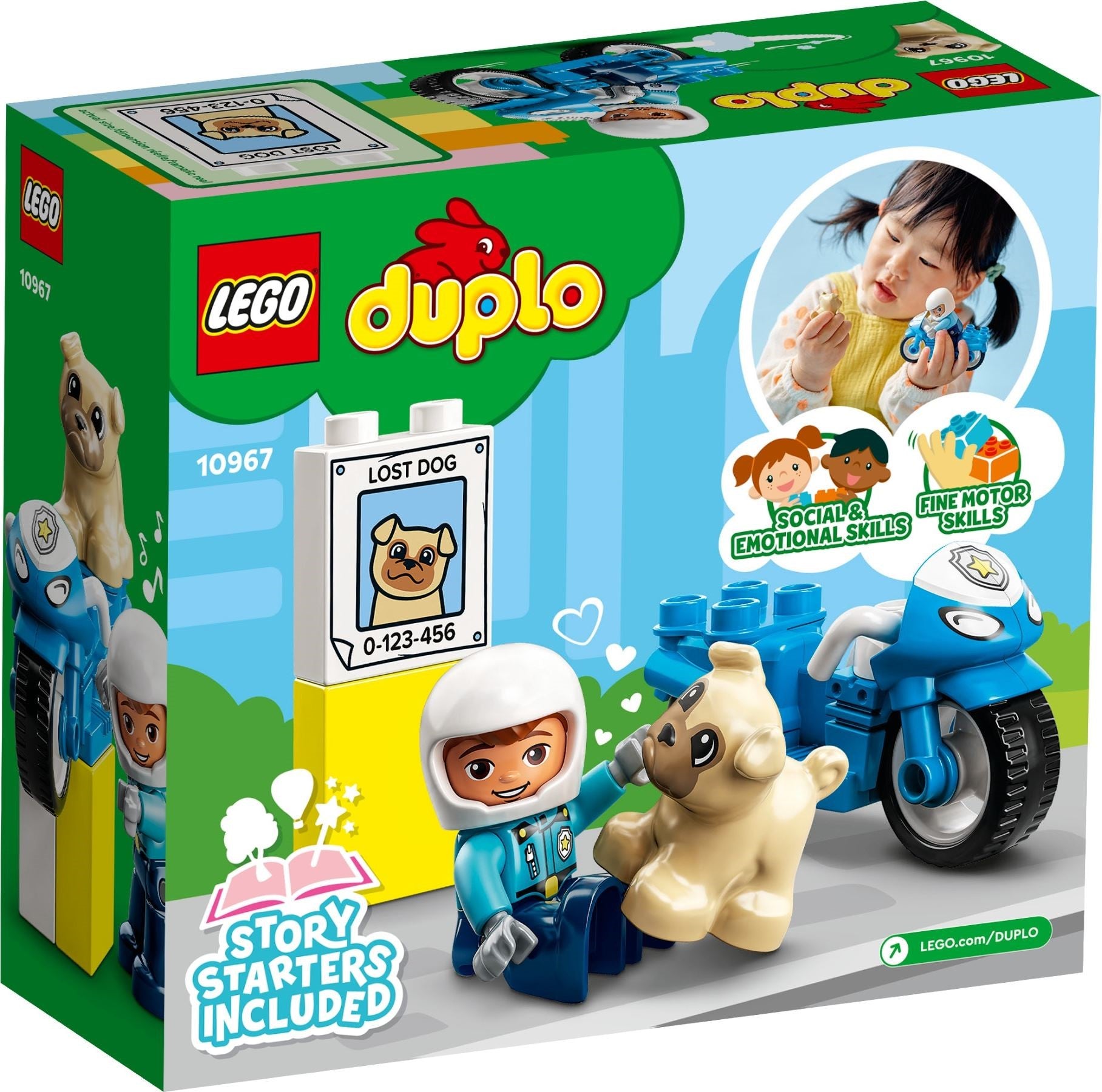 LEGO DUPLO Polizeimotorrad 10967