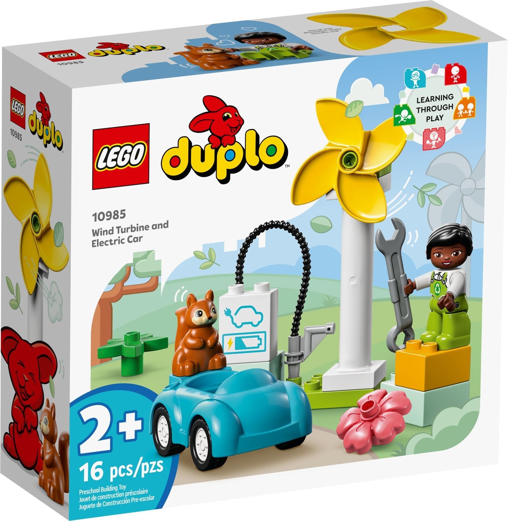 LEGO Duplo Windrad und Elektroauto 10985