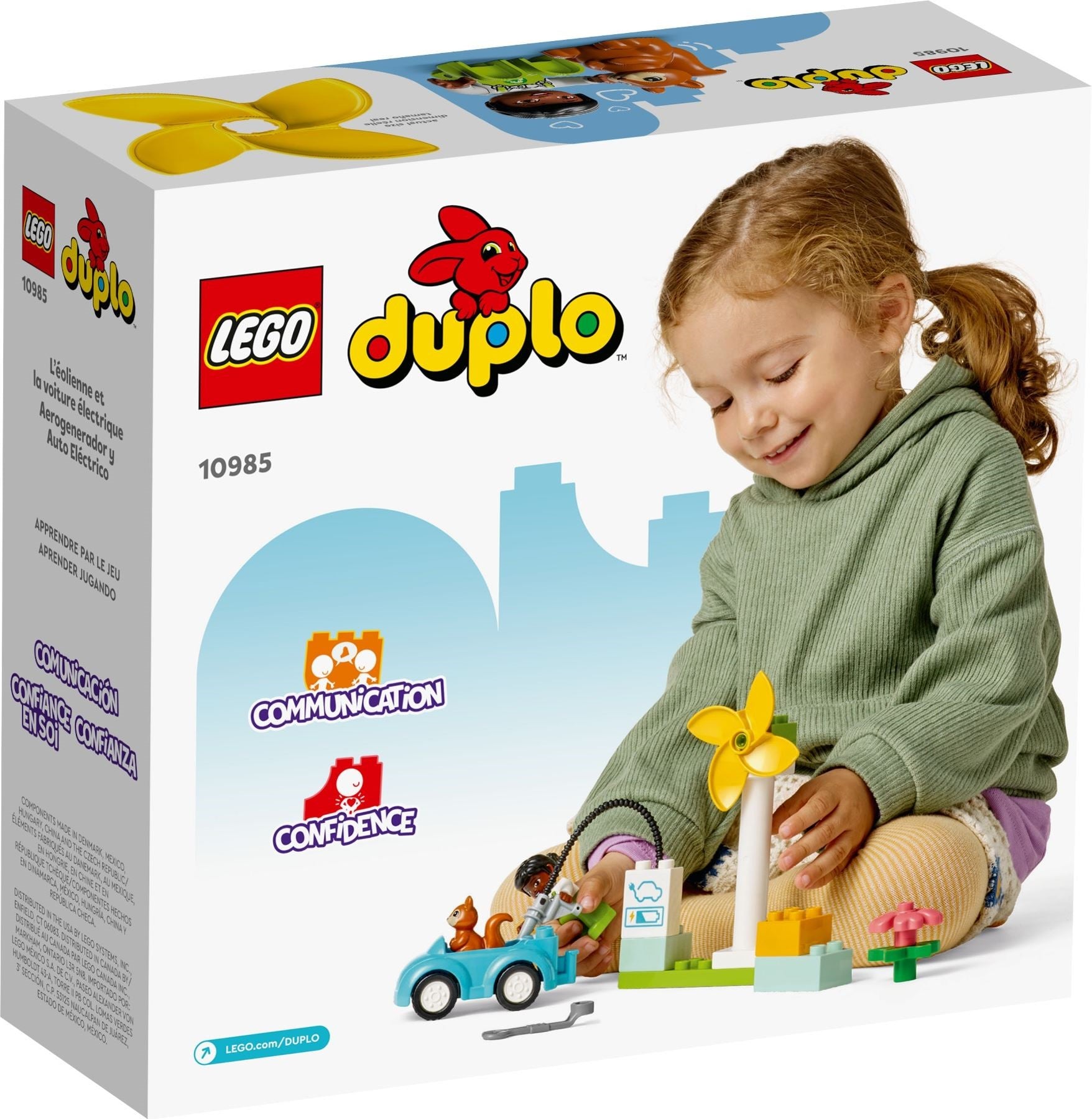LEGO Duplo Windrad und Elektroauto 10985