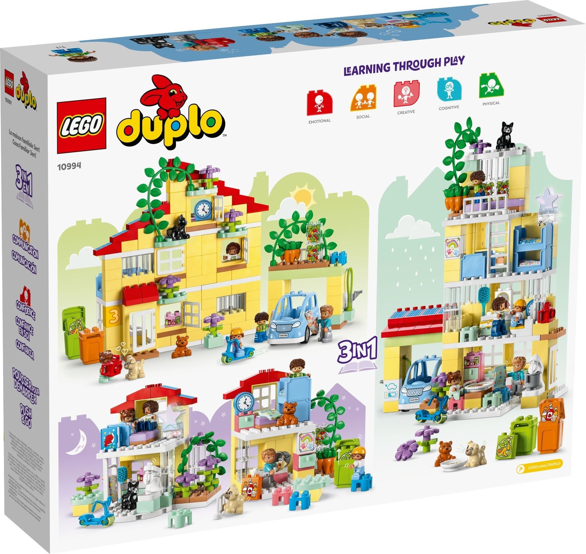 LEGO Duplo 3-in-1-Familienhaus 10994