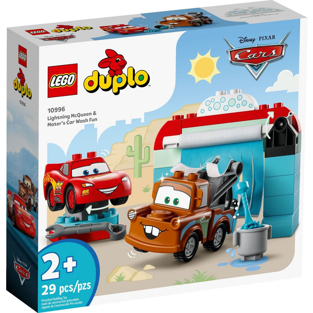 LEGO Duplo Lightning McQueen und Mater in der Waschanlage 10996