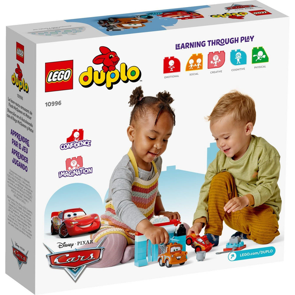 LEGO Duplo Lightning McQueen und Mater in der Waschanlage 10996