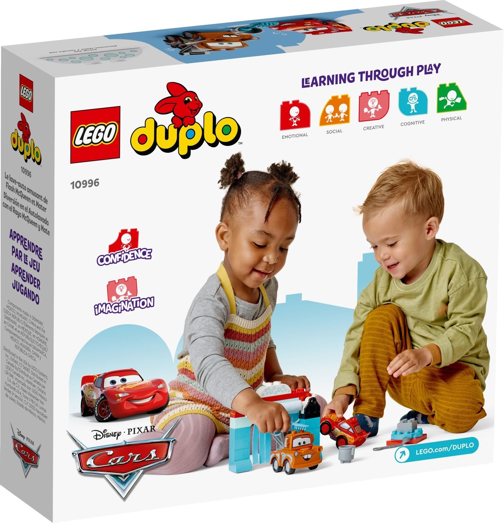LEGO Duplo Lightning McQueen und Mater in der Waschanlage 10996