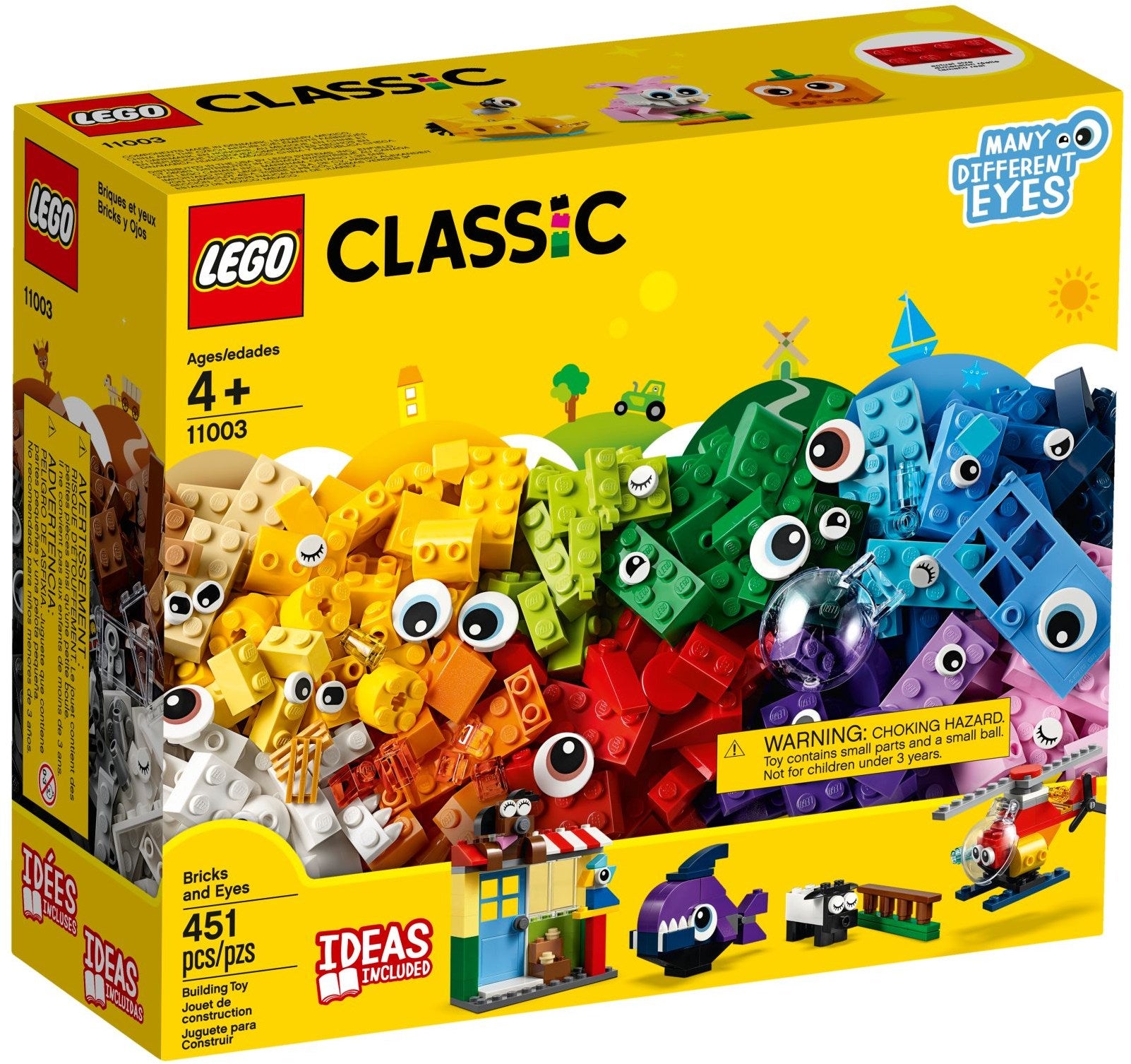 LEGO Classic LEGO Bausteine Witzige Figuren 11003