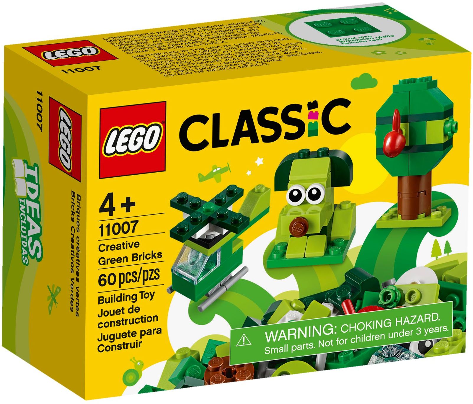 LEGO Classic Grünes Kreativ-Set 11007