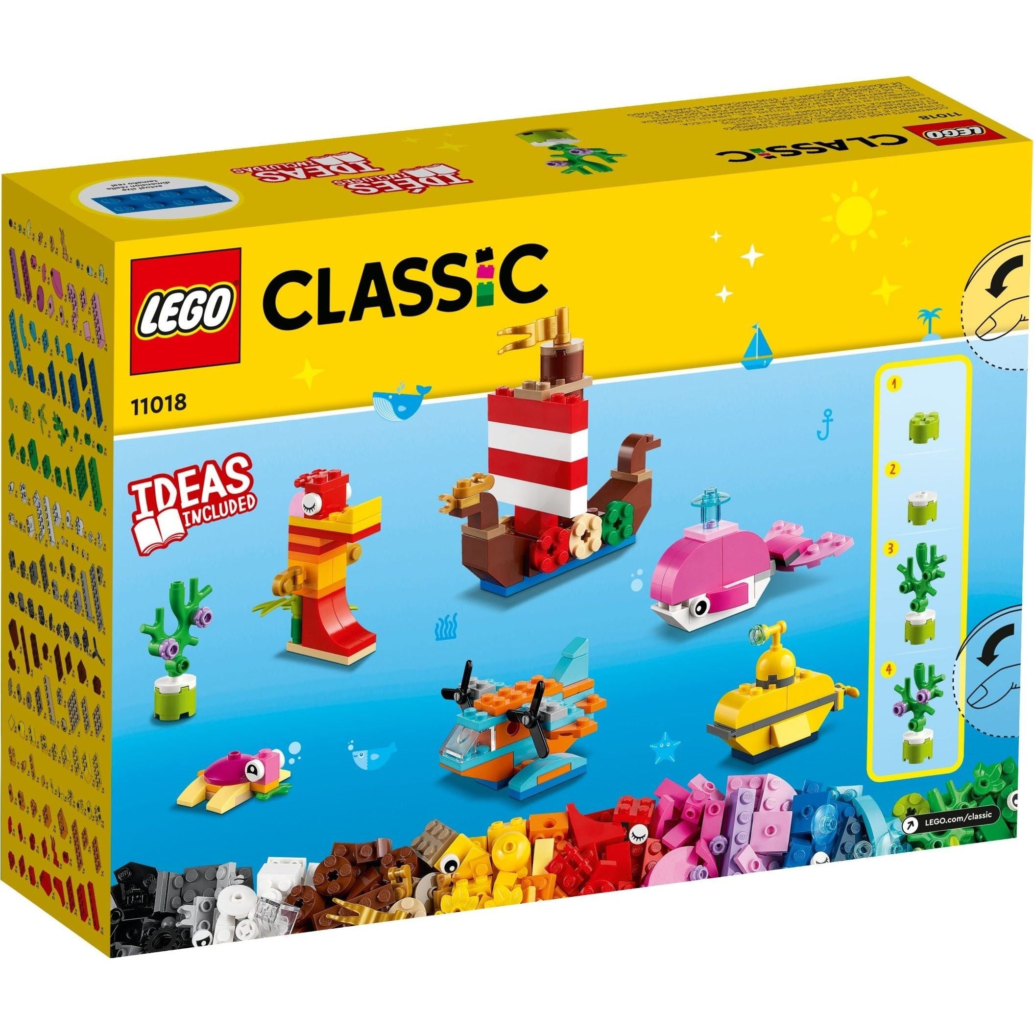 <transcy>LEGO Classic Plaisir créatif de la mer 11018</transcy>