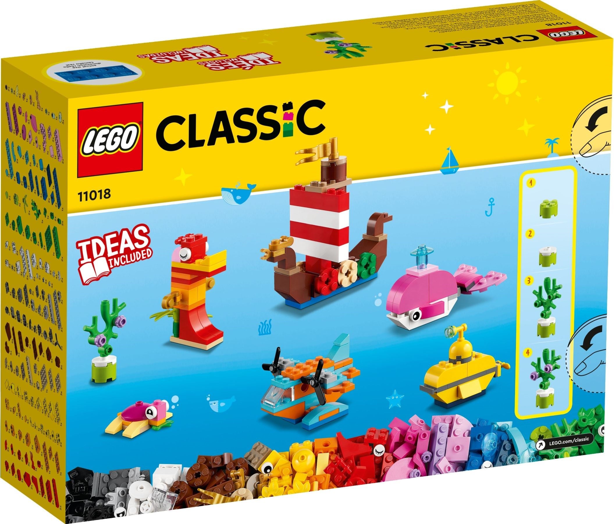 <transcy>LEGO Classic Plaisir créatif de la mer 11018</transcy>