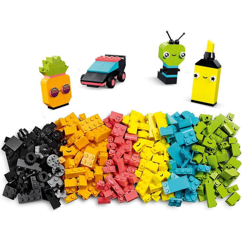 LEGO Classic Neon Kreativ-Bauset 11027