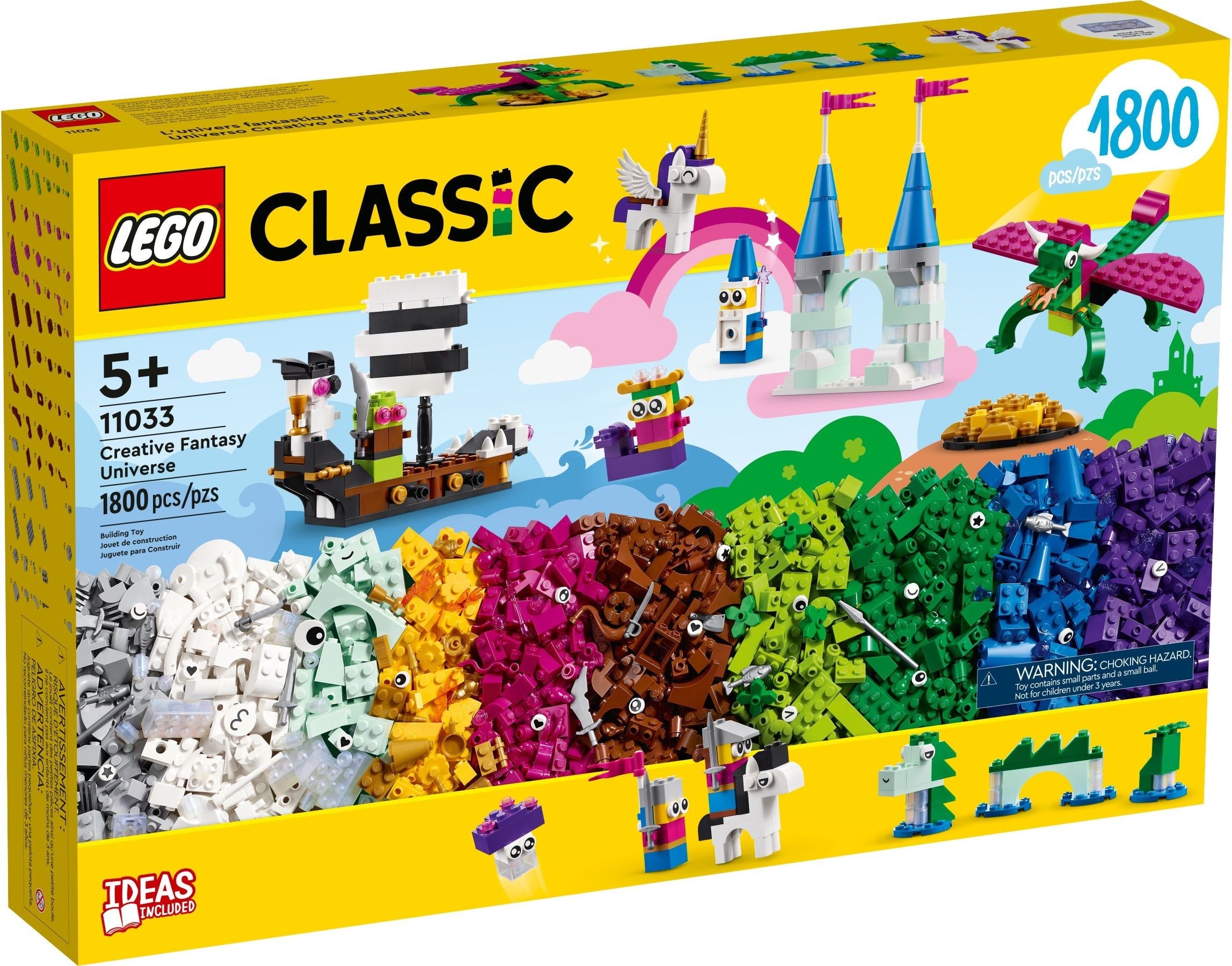 LEGO Classic Fantasie-Universum Kreativ-Bauset 11033